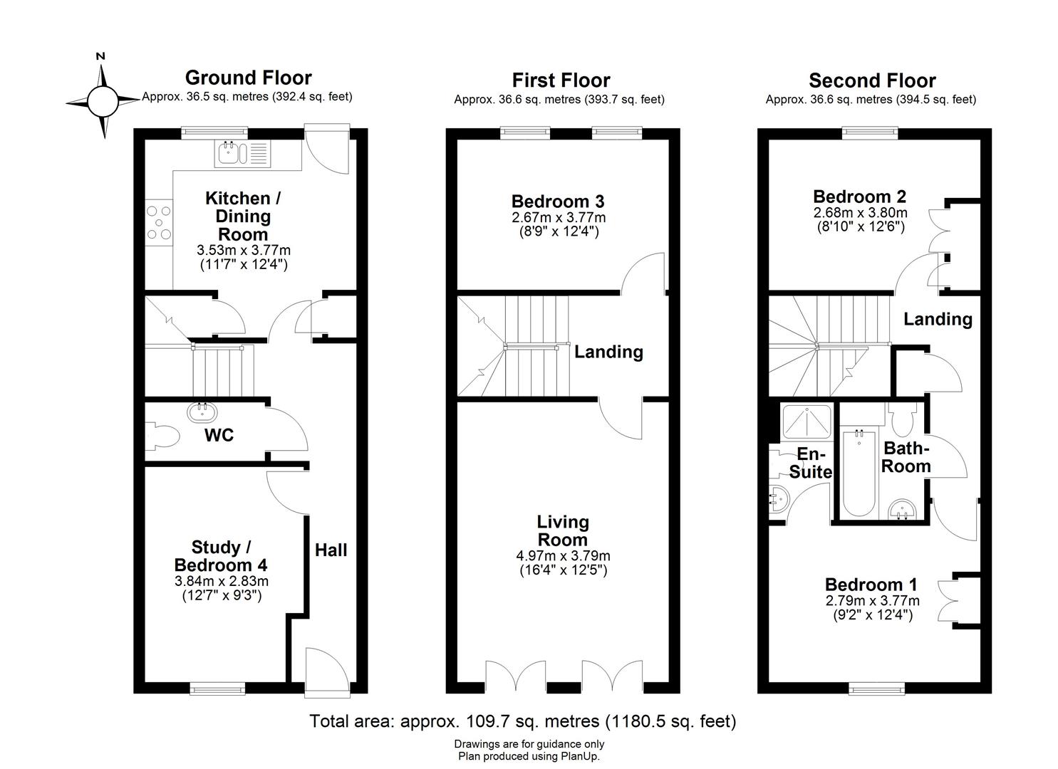 4, Flitmead, Cambridge floorplan