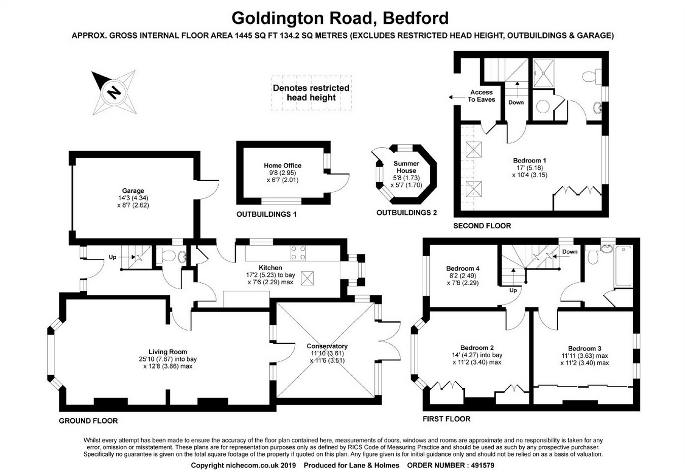 4 Bedrooms Semi-detached house for sale in Goldington Road, Bedford MK41