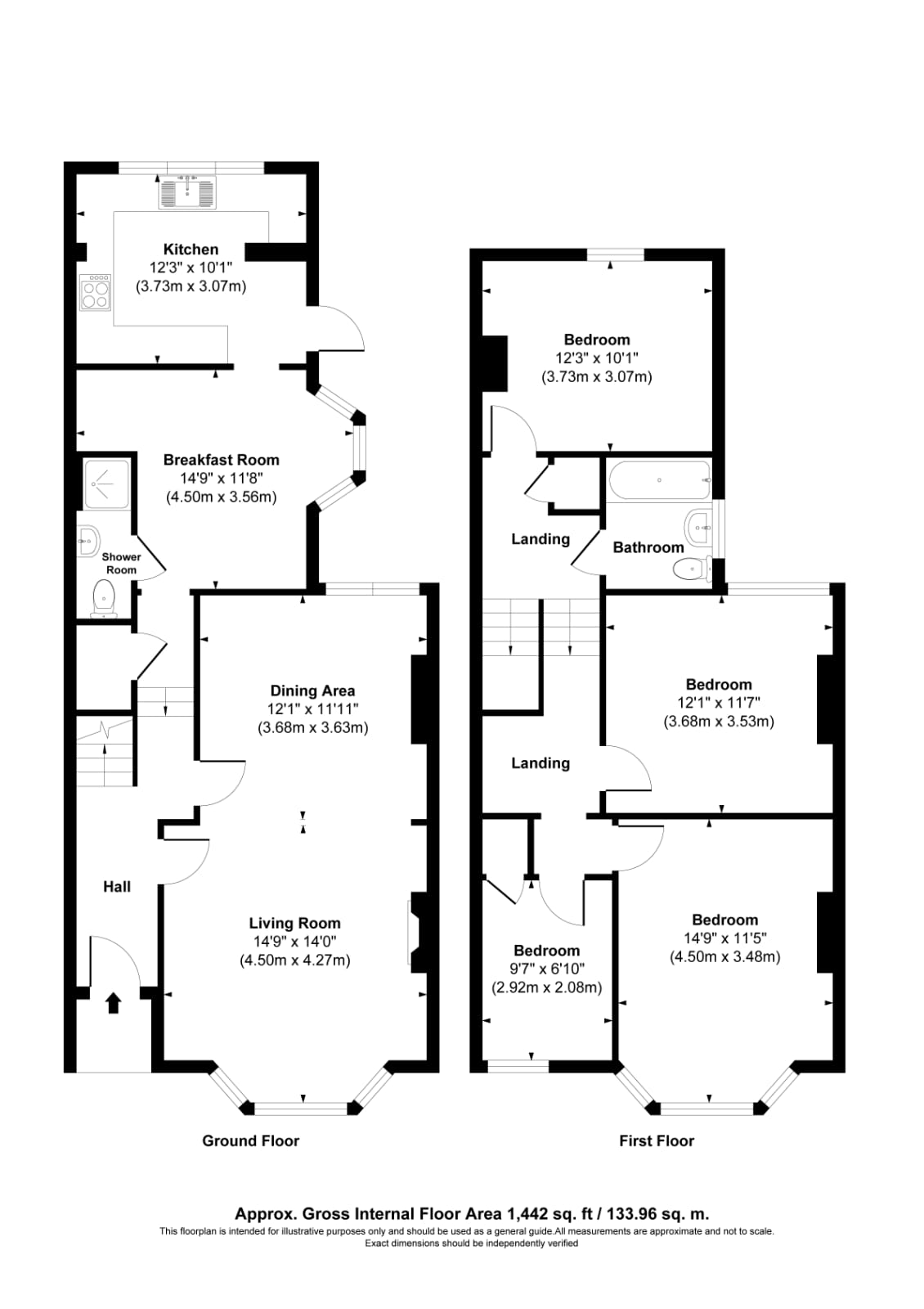 26, Temple Road, Croydon floorplan
