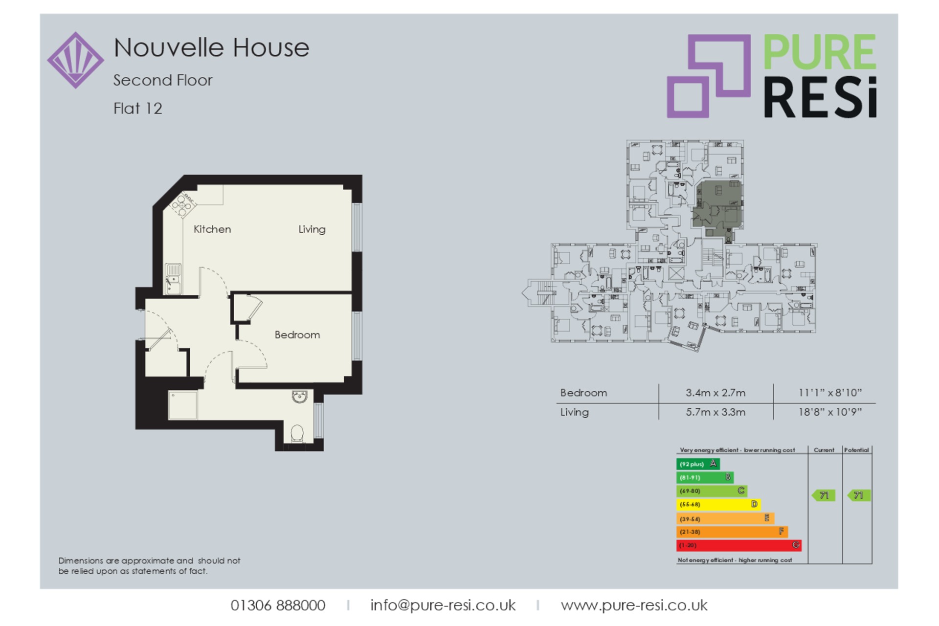 1 Bedrooms Flat to rent in Sutton Court Road, Sutton SM1