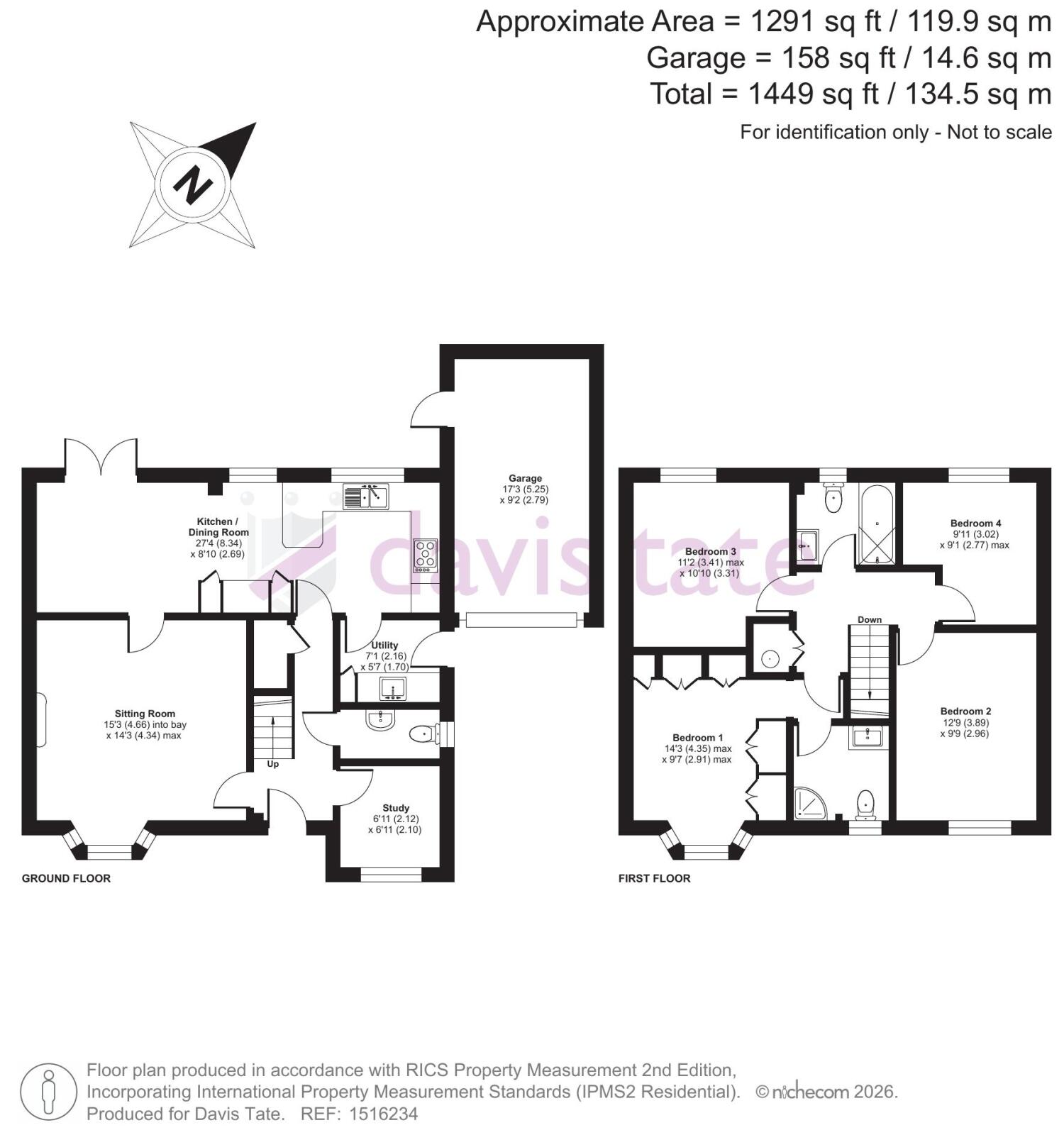 5, Pryor Close, Reading floorplan