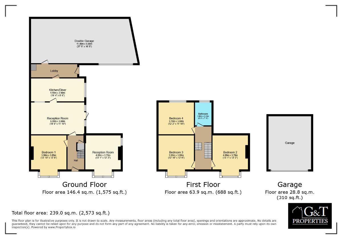 152 New Road, Dudley floorplan