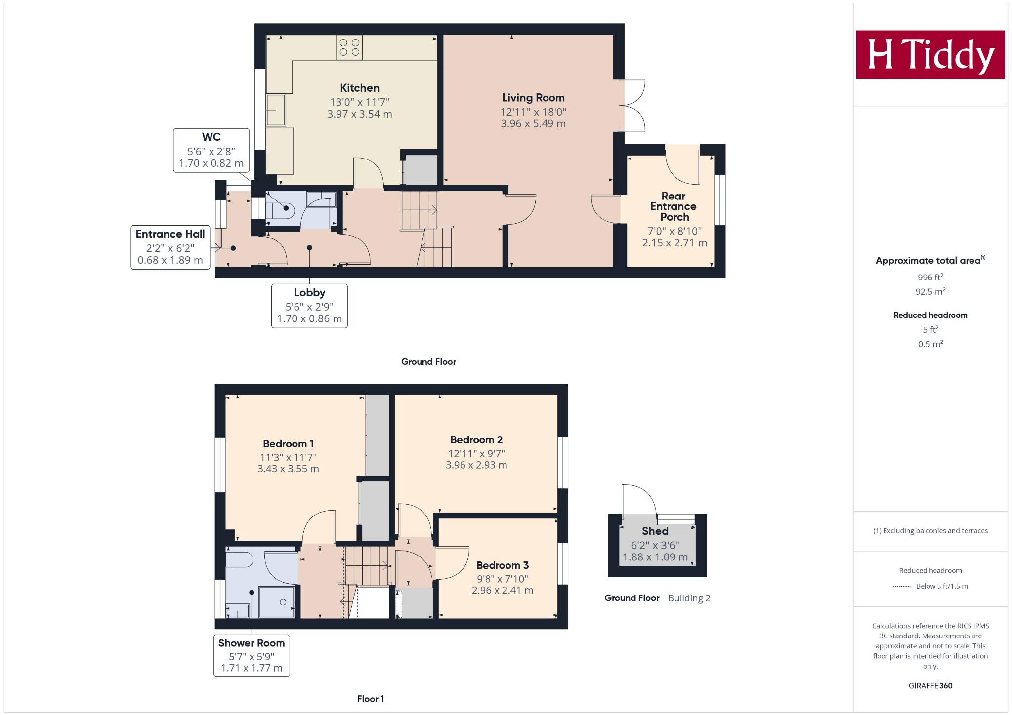 20 Percuil View, St. Mawes, Cornwall floorplan
