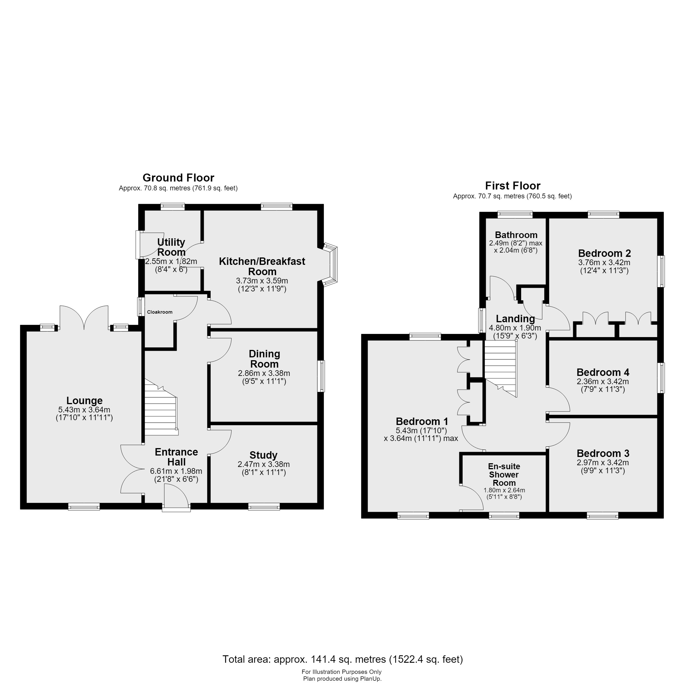 3, Green Drive, Southwell floorplan
