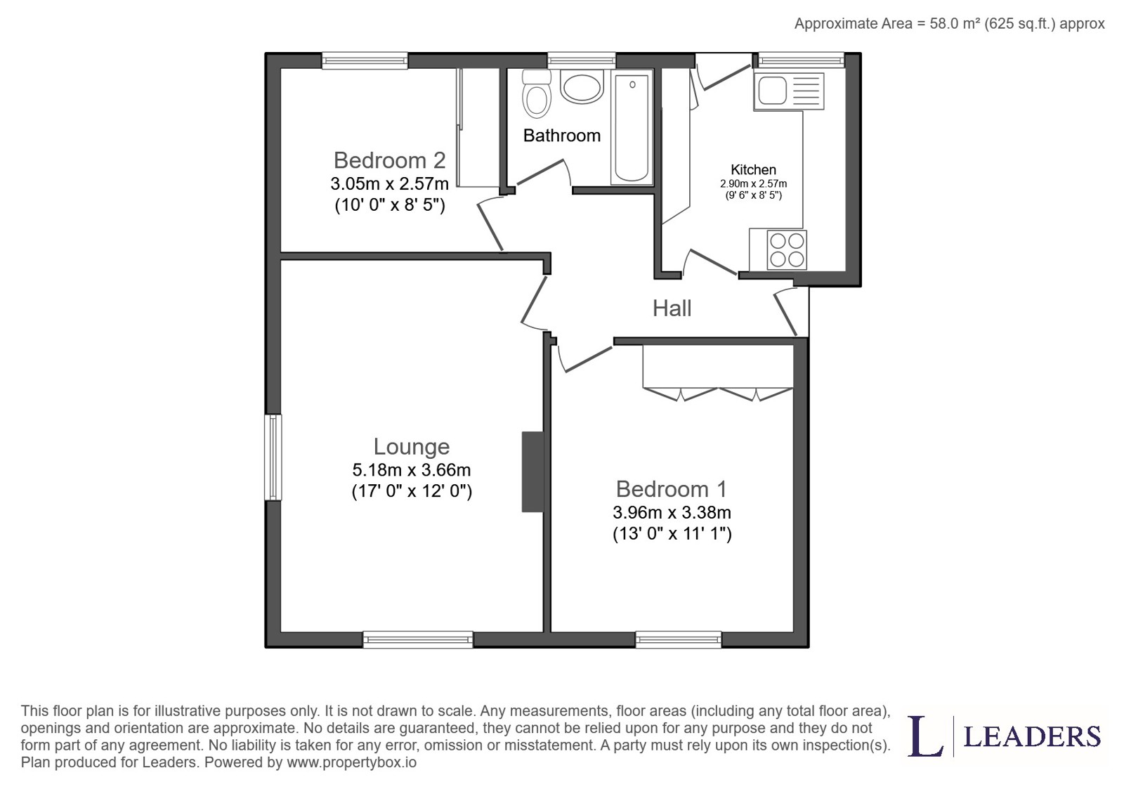 Moat Croft Road, East Sussex floorplan
