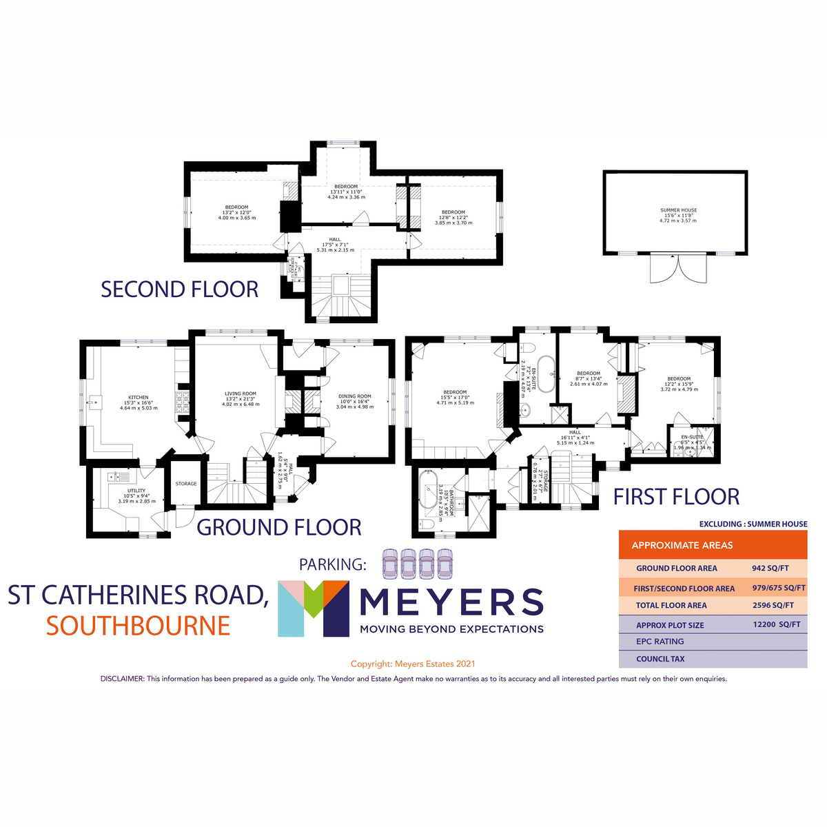 61, St. Catherines Road, Bournemouth floorplan