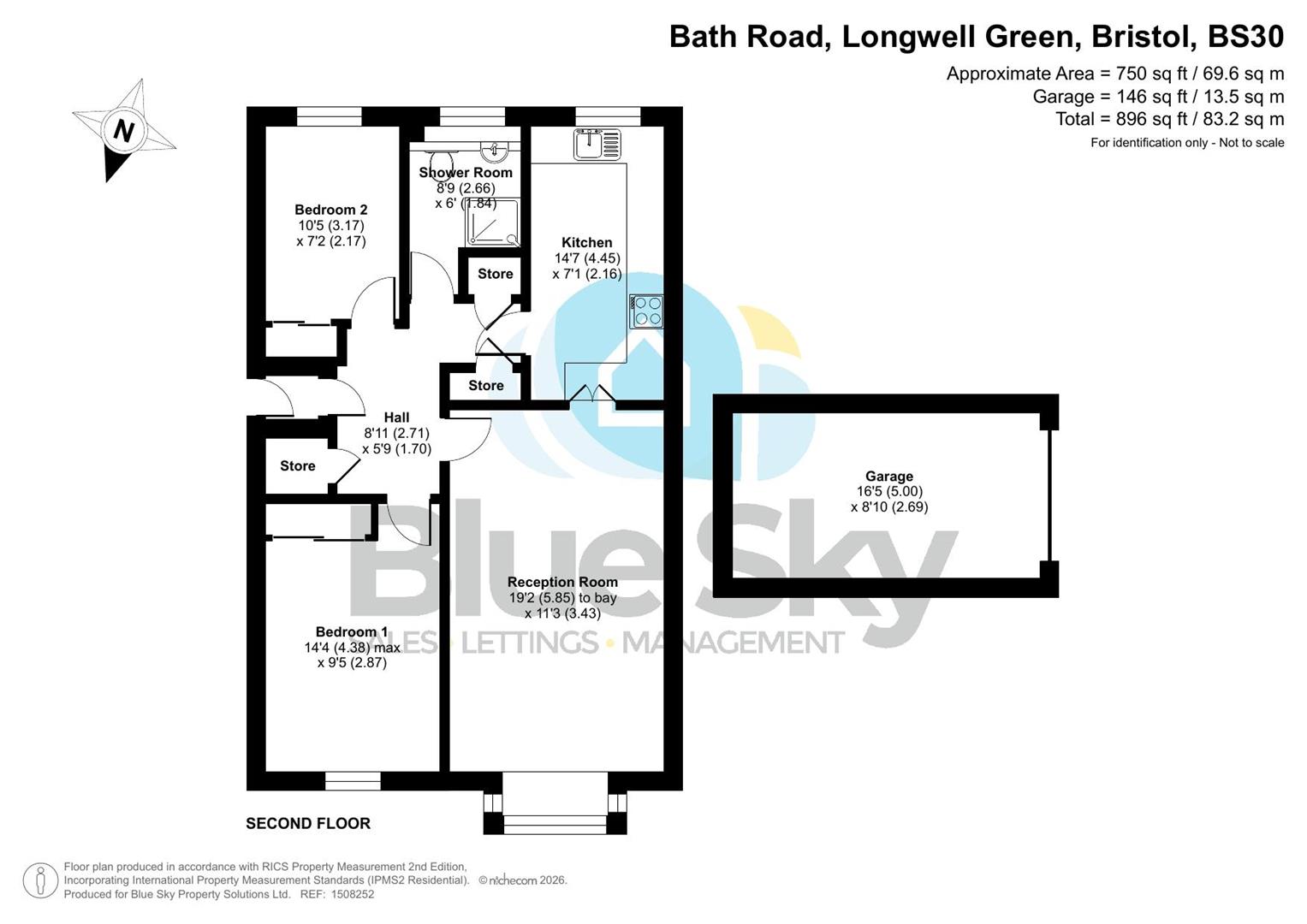 12 Longwell House, Bath Road, Bristol floorplan