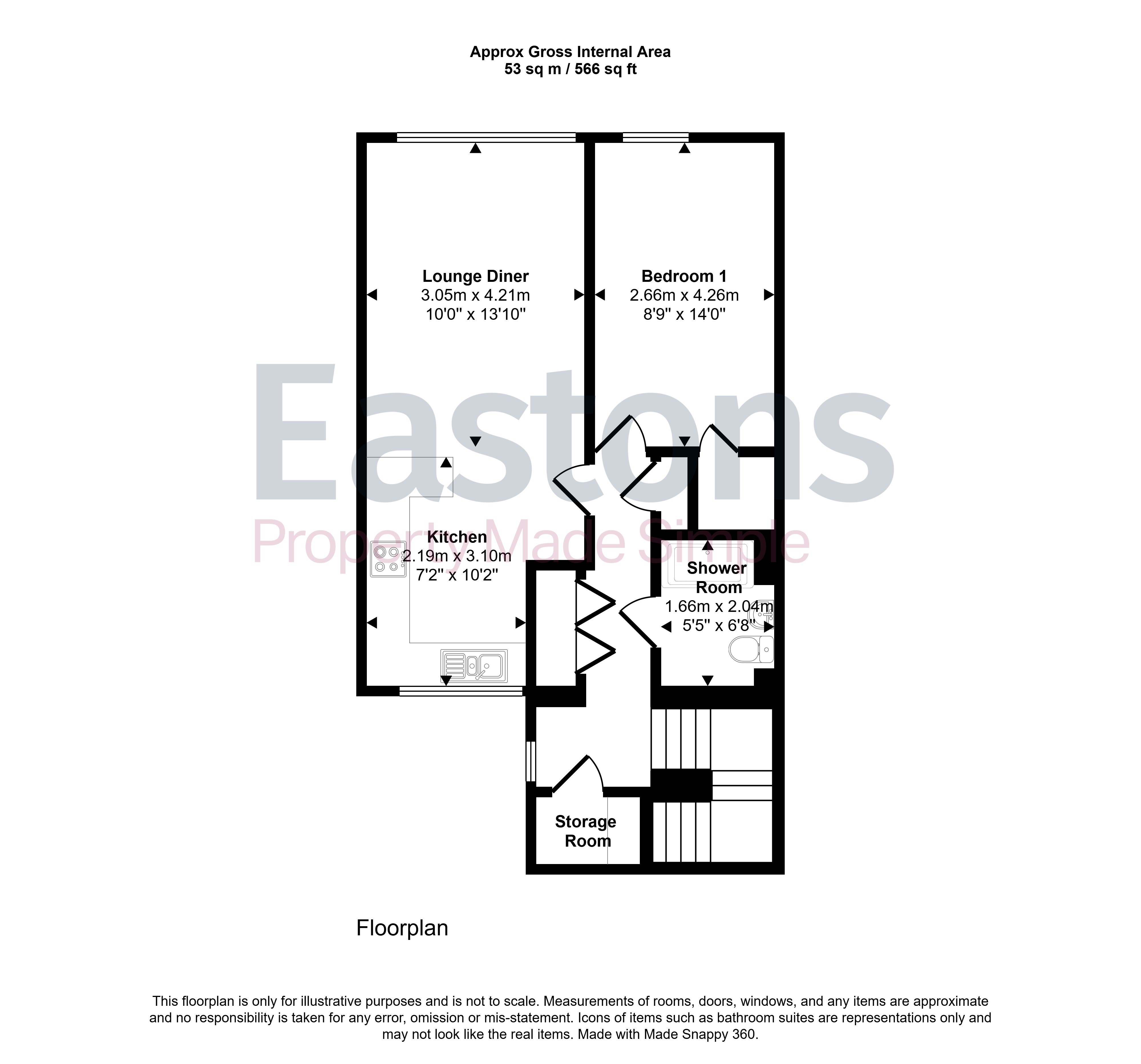 52, Fleetwood Close, Surrey floorplan