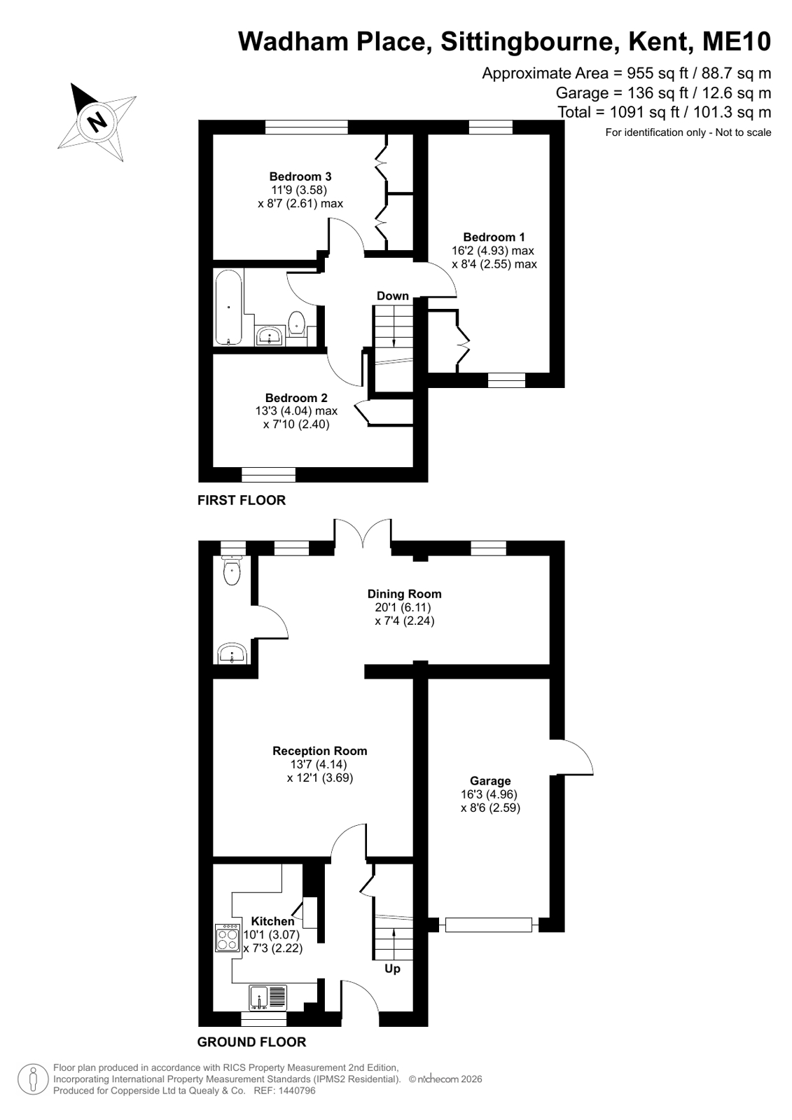 41, Wadham Place, Kent floorplan