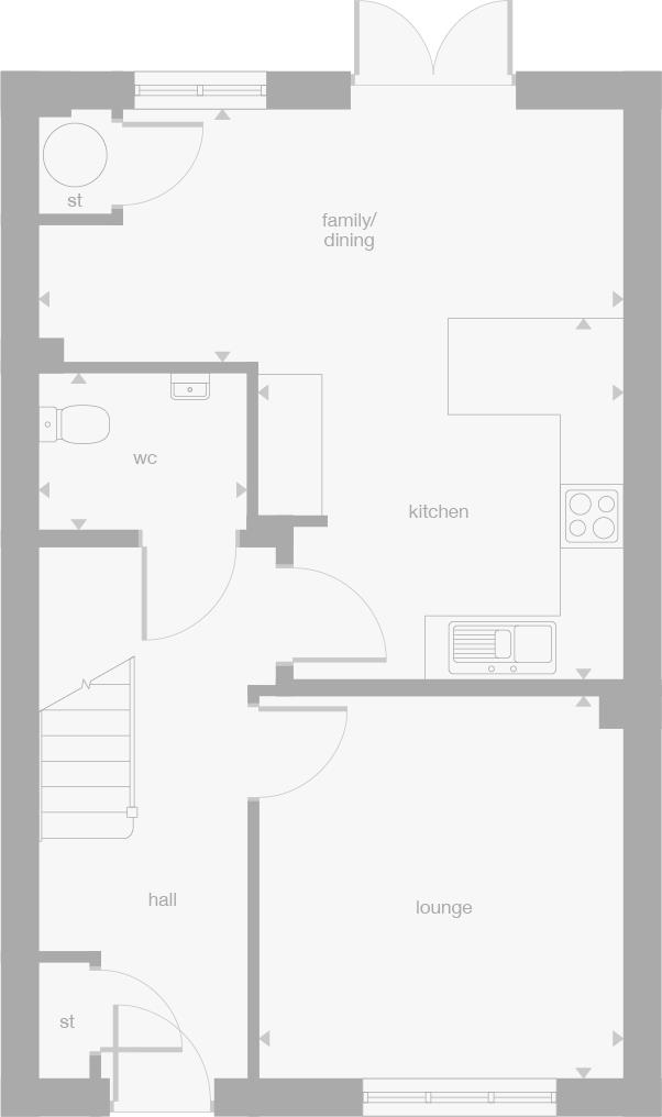 147, Woolmer Green, Hertfordshire floorplan