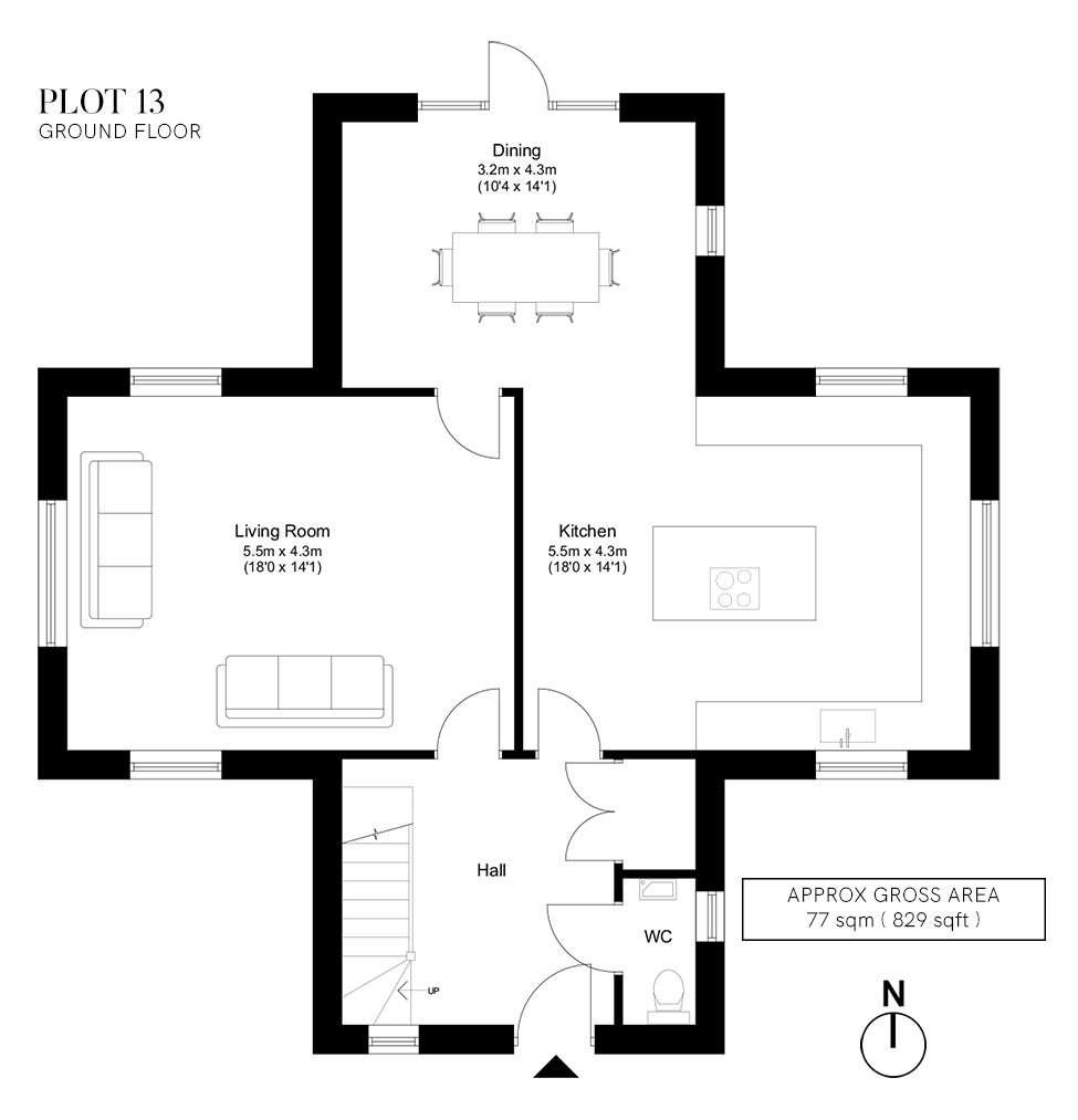 Radstock Way, Merstham RH1, 4 bedroom detached house for sale