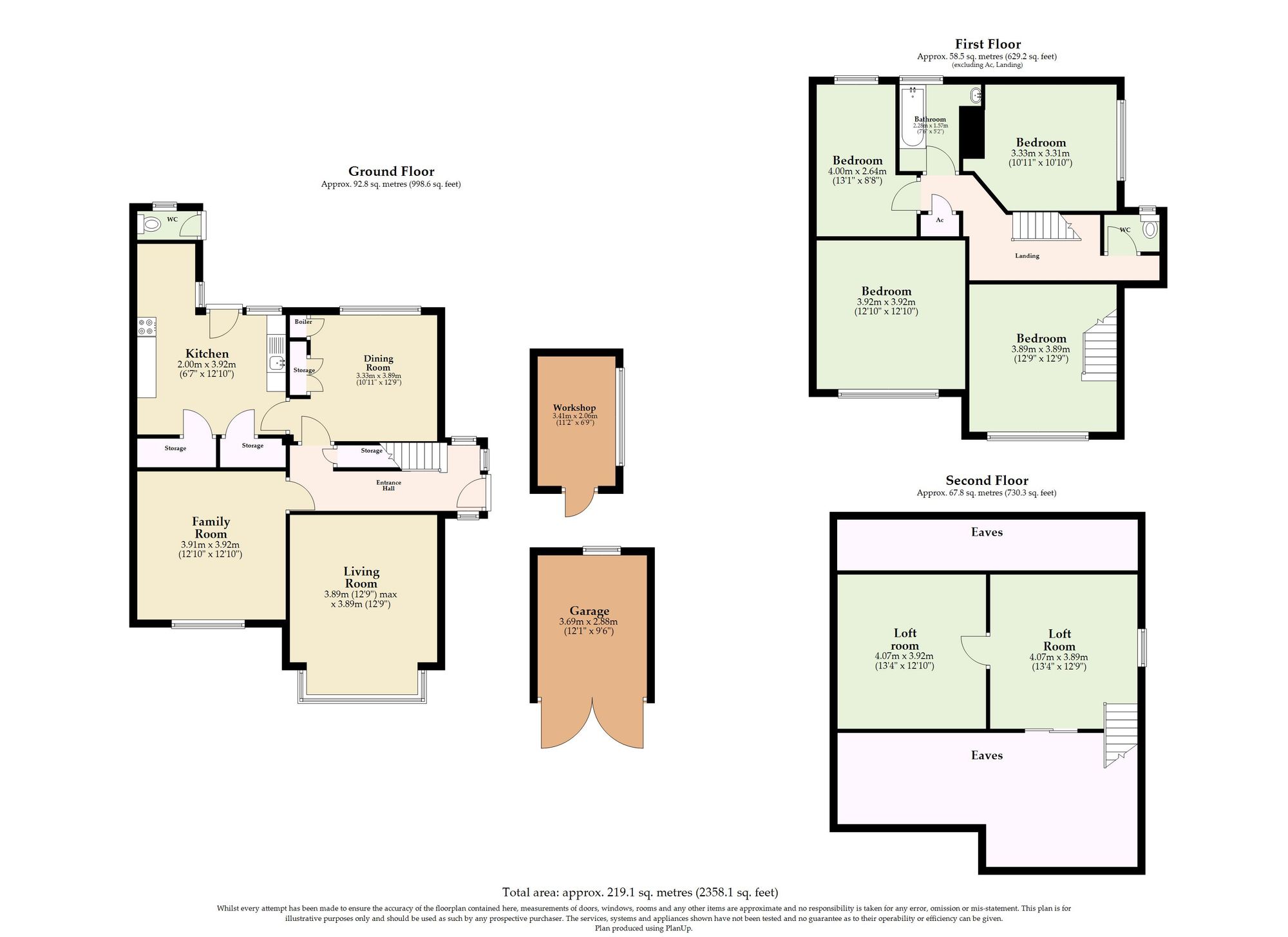 11 Alexandra Avenue, Great Yarmouth floorplan