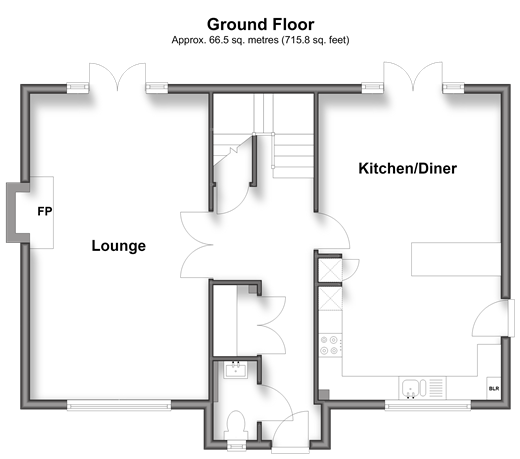 Carpenters Lane Hadlow, Tonbridge floorplan