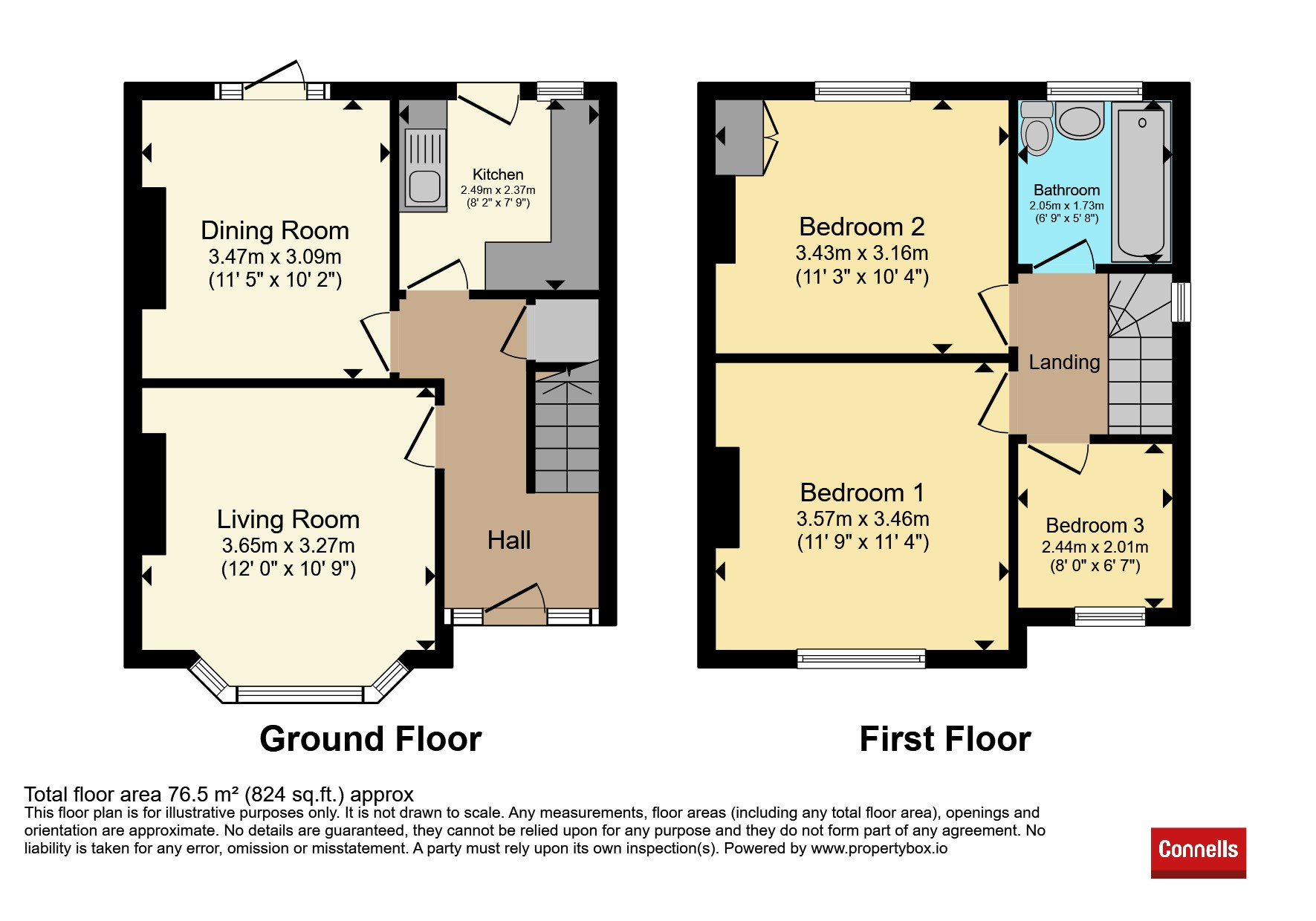 66, Heath Lane, Ipswich floorplan
