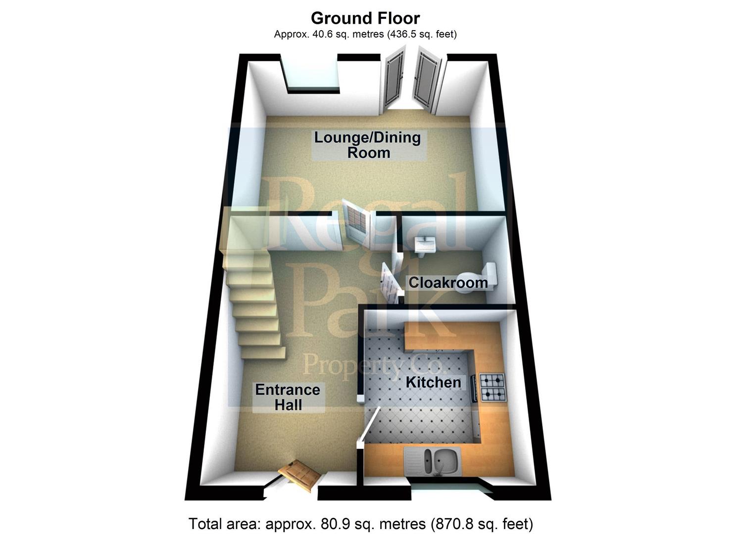98, Aqua Drive, Peterborough floorplan