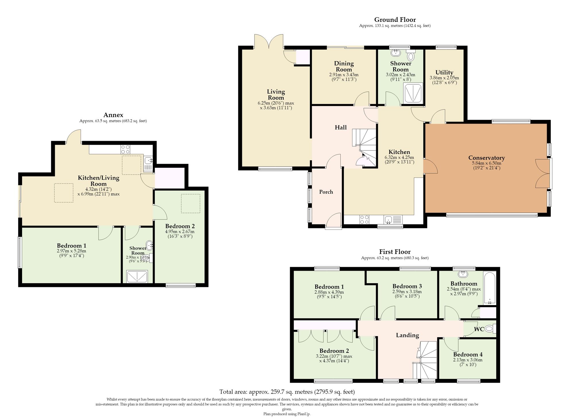 Cable House Coast Road, Norwich floorplan