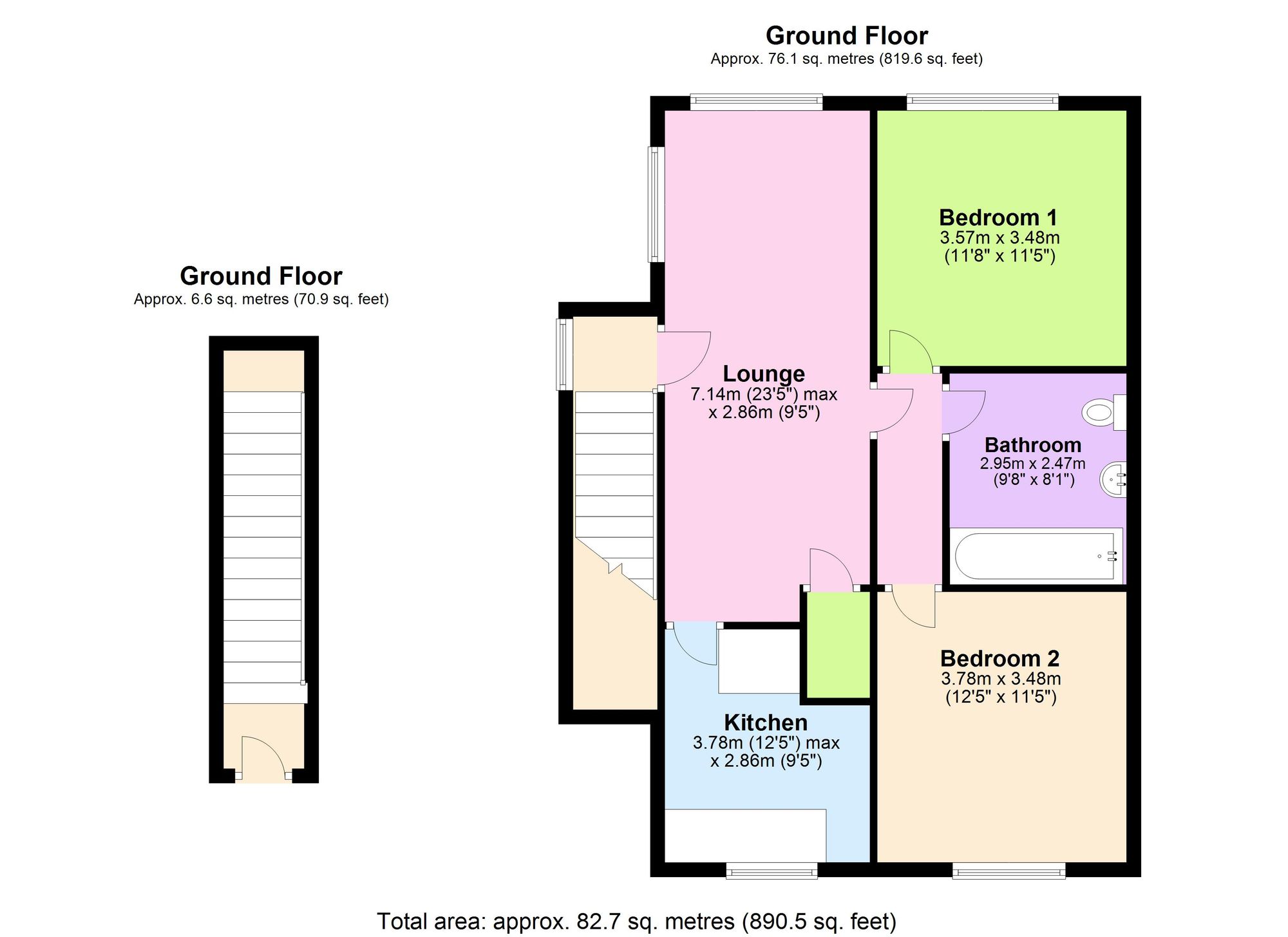 15 Harbour View Close, Brixham floorplan