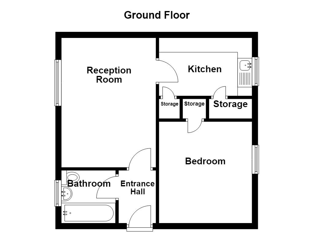 106, Meadow View, Rochdale floorplan