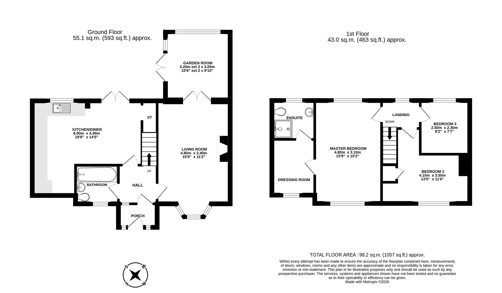 7 Rowlands View, Tarporley floorplan