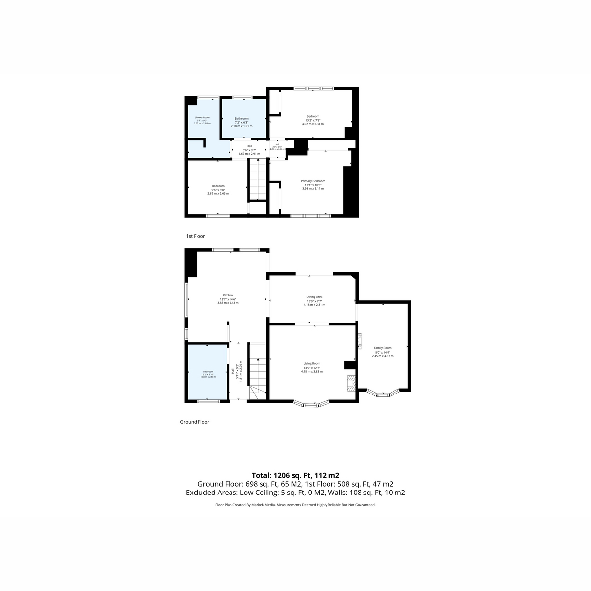 Smestow Gate Cottage, Smestow, Dudley floorplan