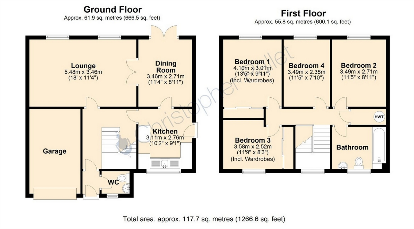 4 Bedrooms Detached house for sale in Winslow Road, Wingrave, Buckinghamshire HP22