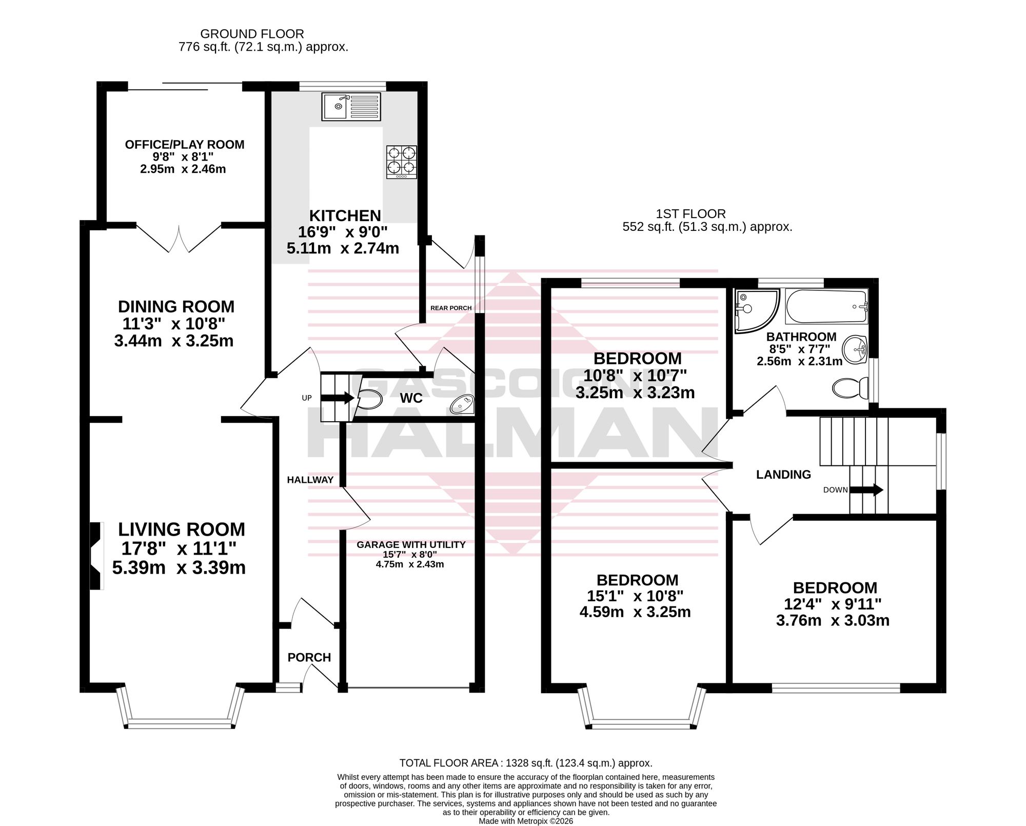 Radnormere Drive, Cheadle floorplan