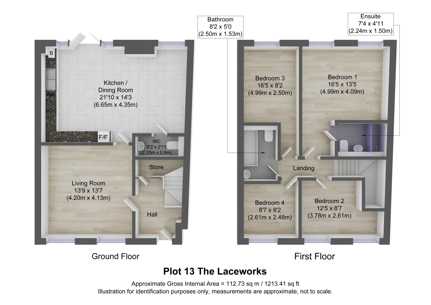 Plot 13, The Laceworks, Barnstaple floorplan