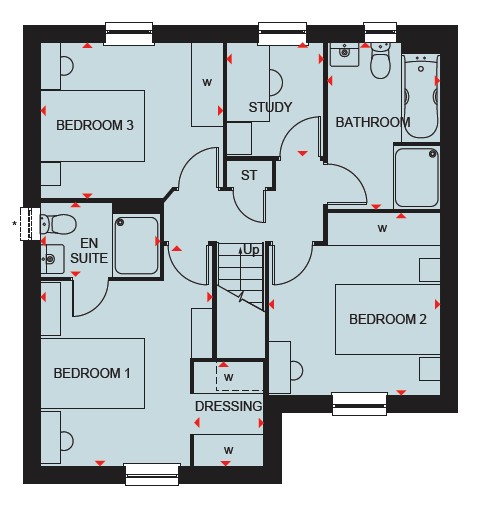 H860376, Bourne Road, Corby Glen, Grantham floorplan