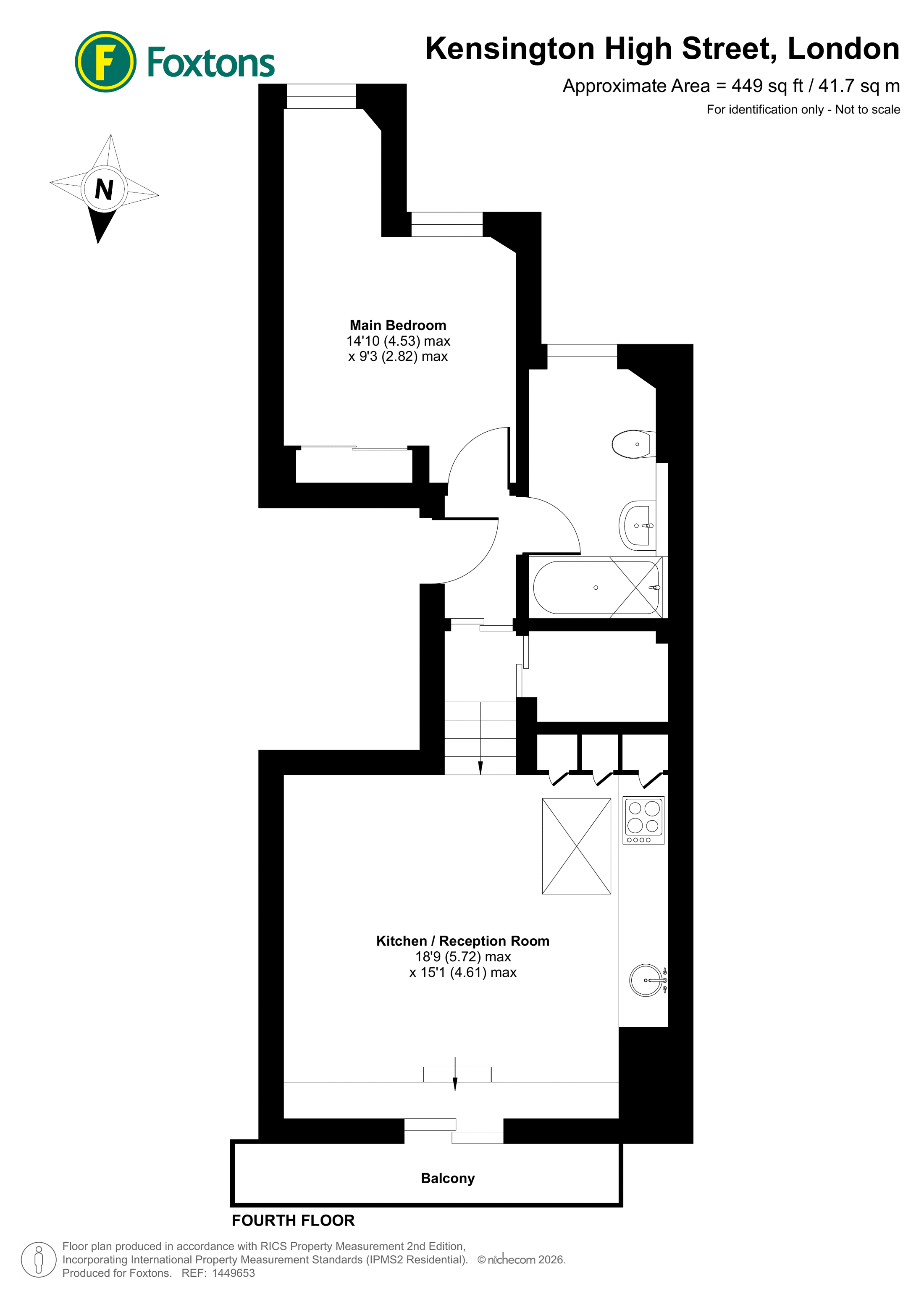 Kensington High Street, High Street Kensington floorplan