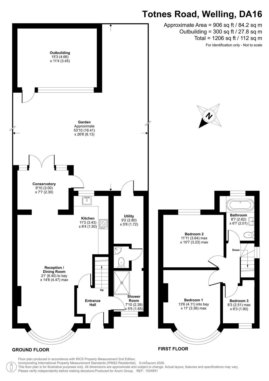 15, Totnes Road, Welling floorplan