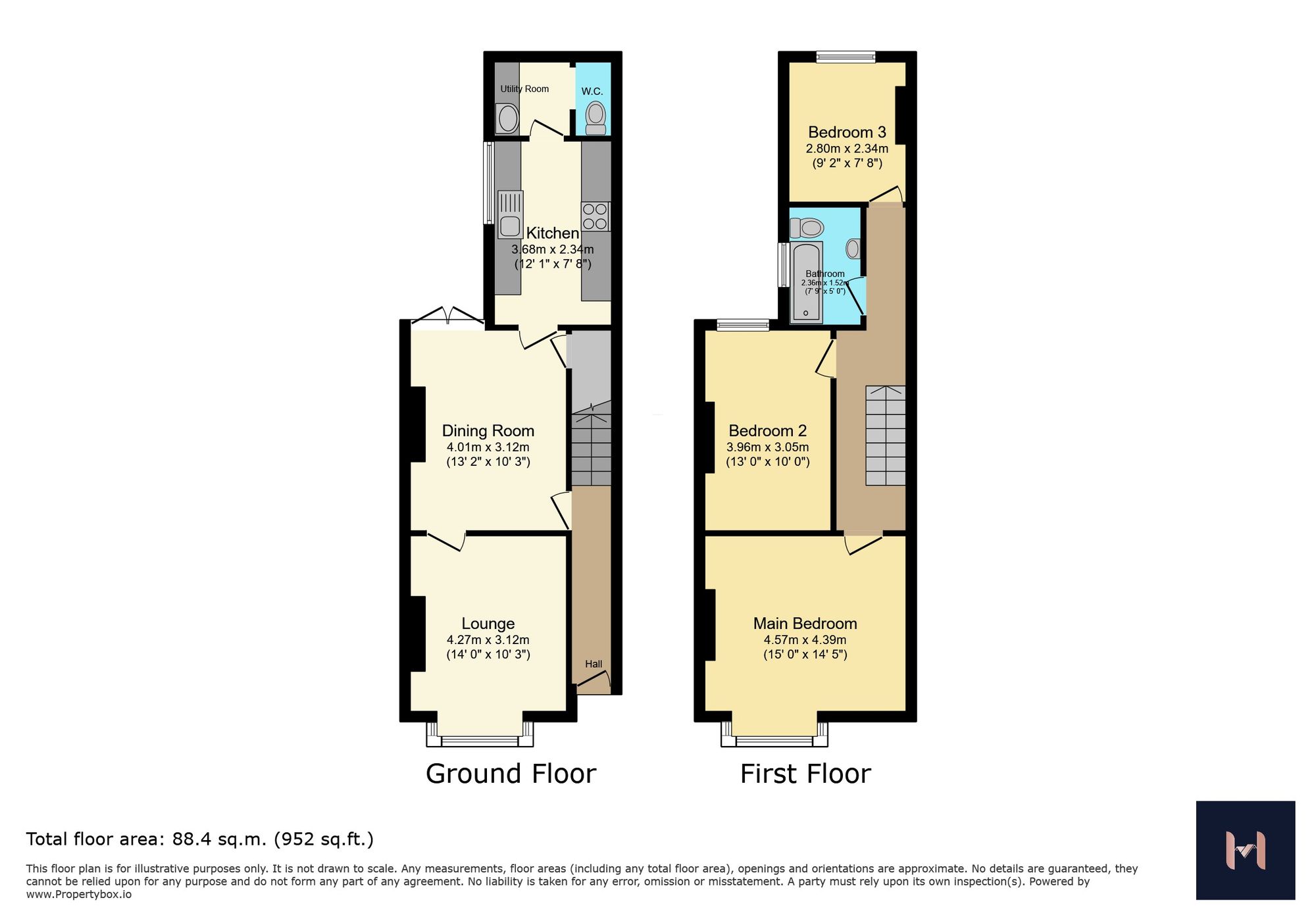 31 Eastleigh Road, Leicester floorplan