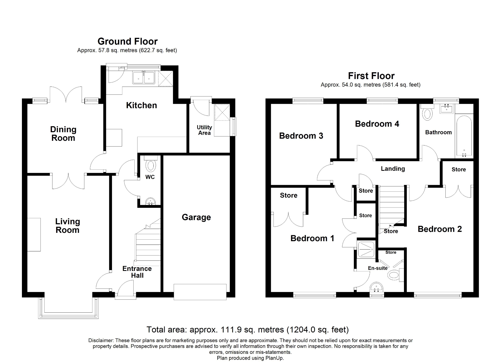 1, Chestnut Drive, Alfreton floorplan