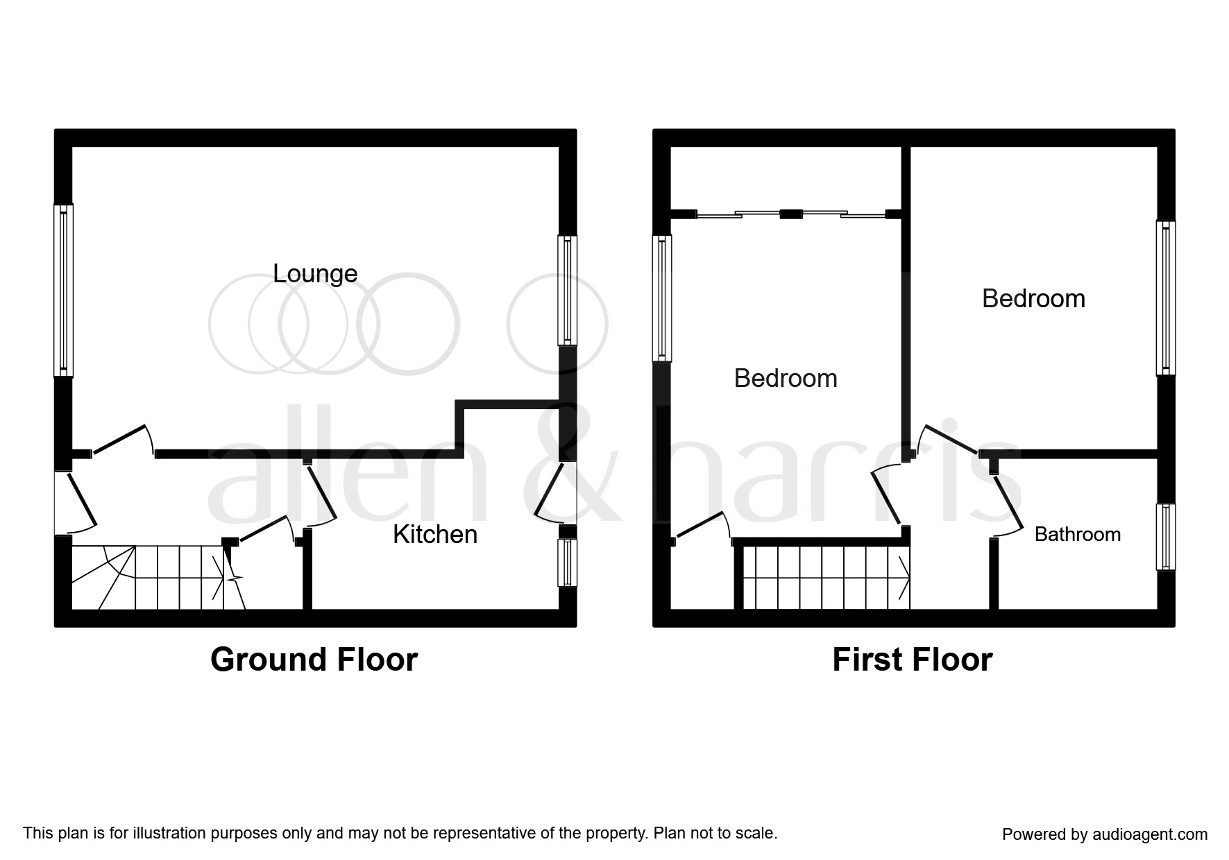 2 Bedrooms End terrace house for sale in Gordon Street, Catrine, Mauchline KA5