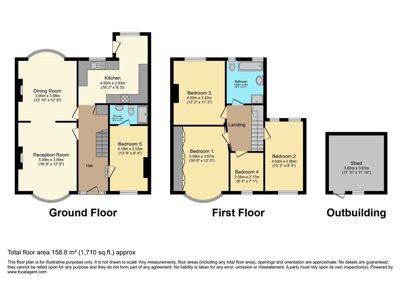 6, Highfield Road, Surbiton floorplan