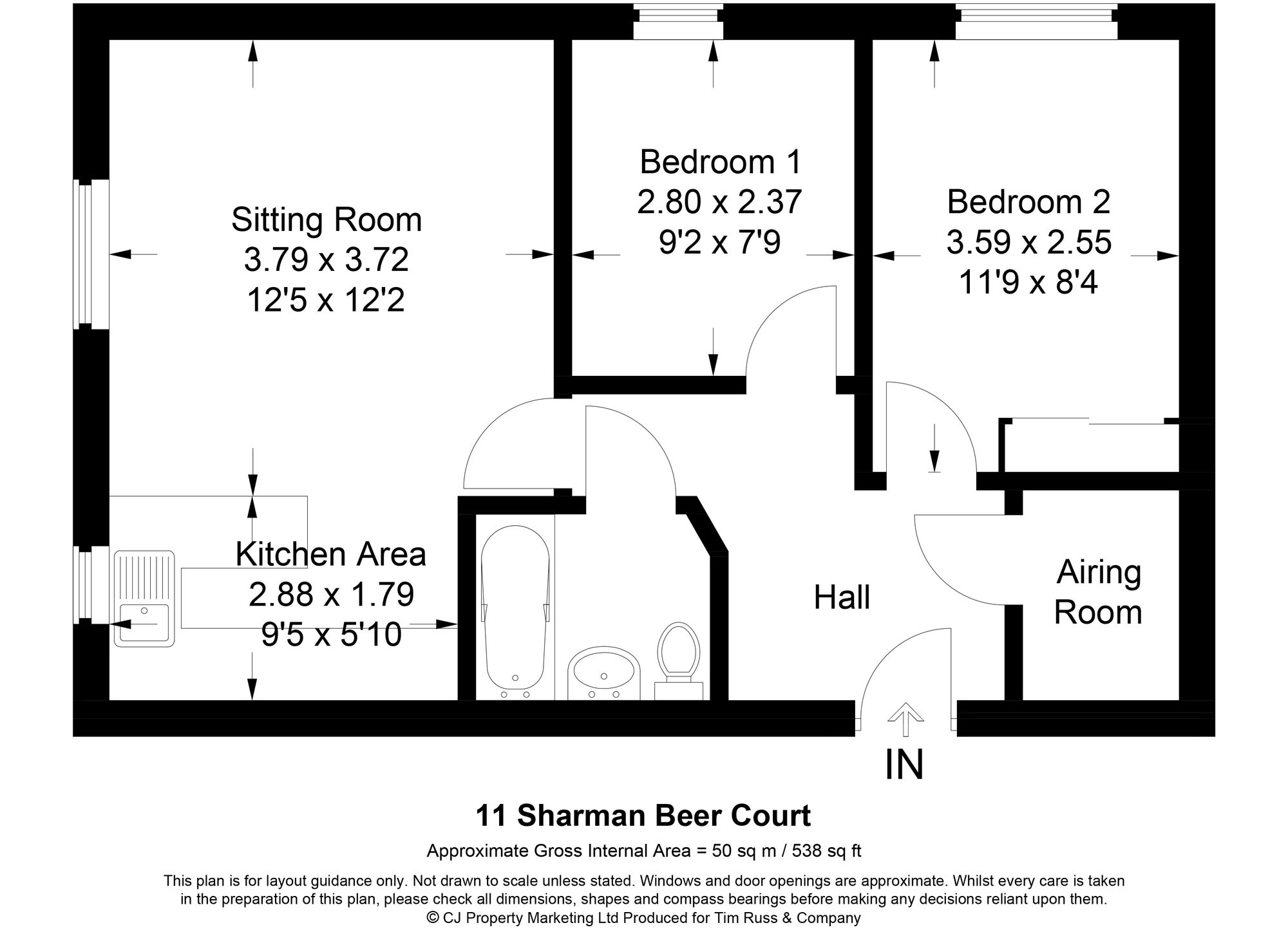 11 Sharman Beer Court, Thame floorplan