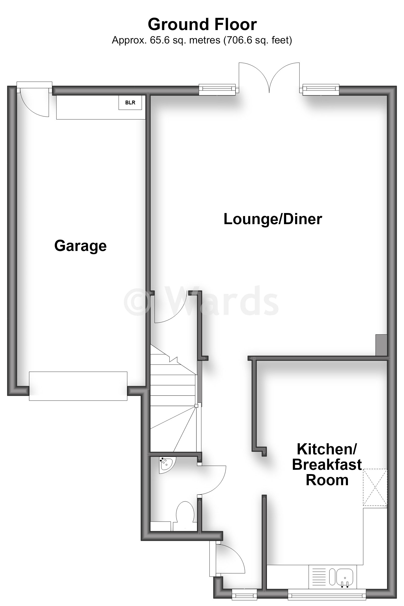 11, Meadow View, Lydd floorplan