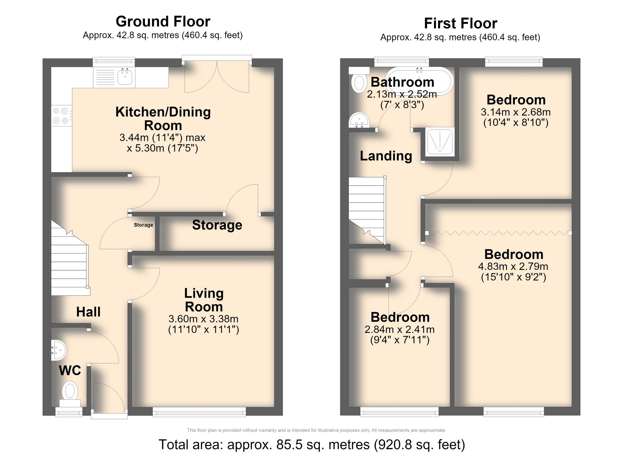 26 Totley Brook Way, Sheffield floorplan