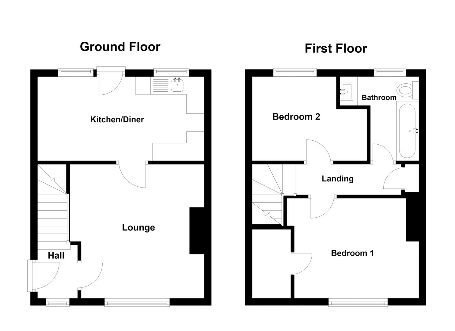 73, Lonsdale Avenue, Weston-Super-Mare floorplan