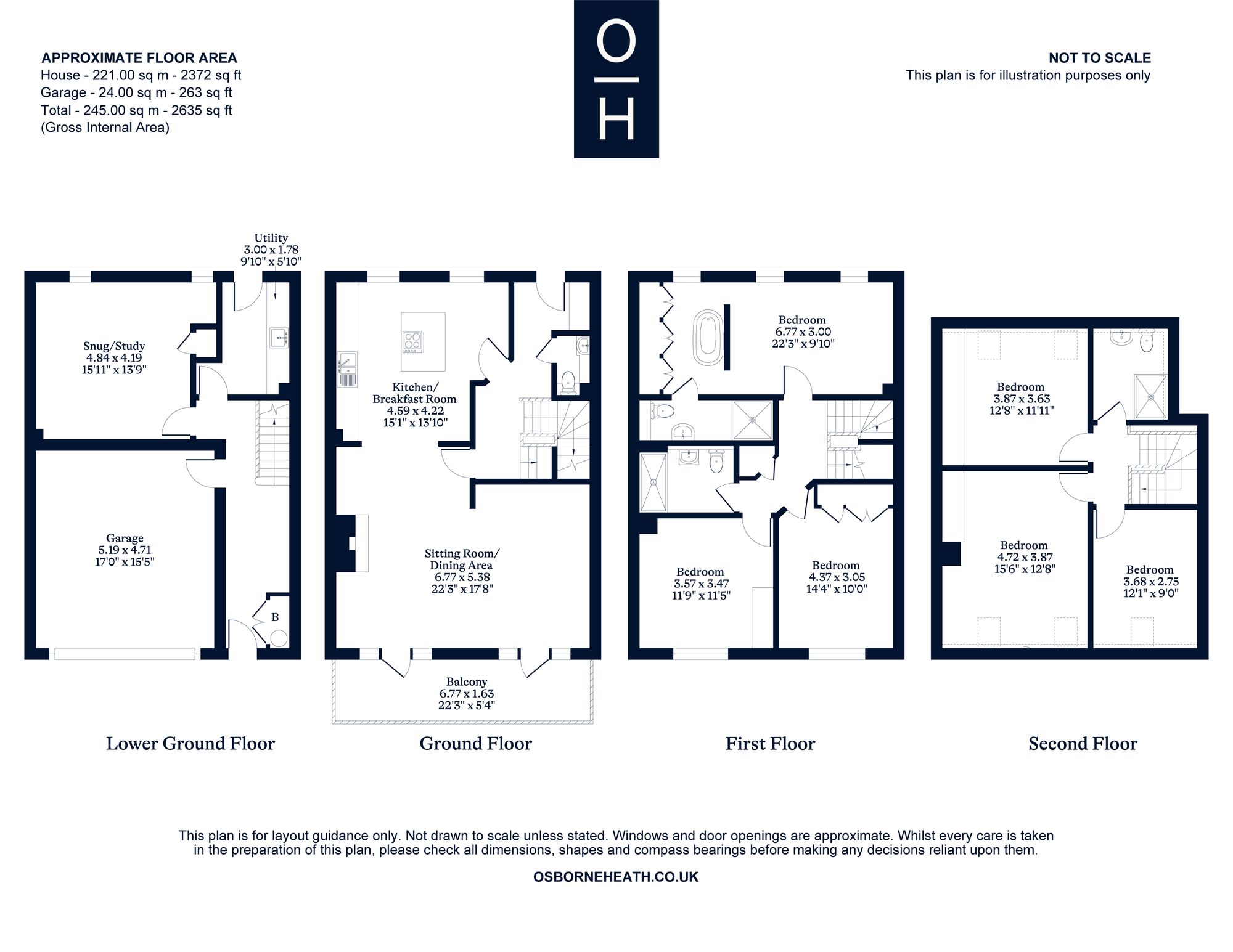3 Princess Gate London Road, Ascot floorplan