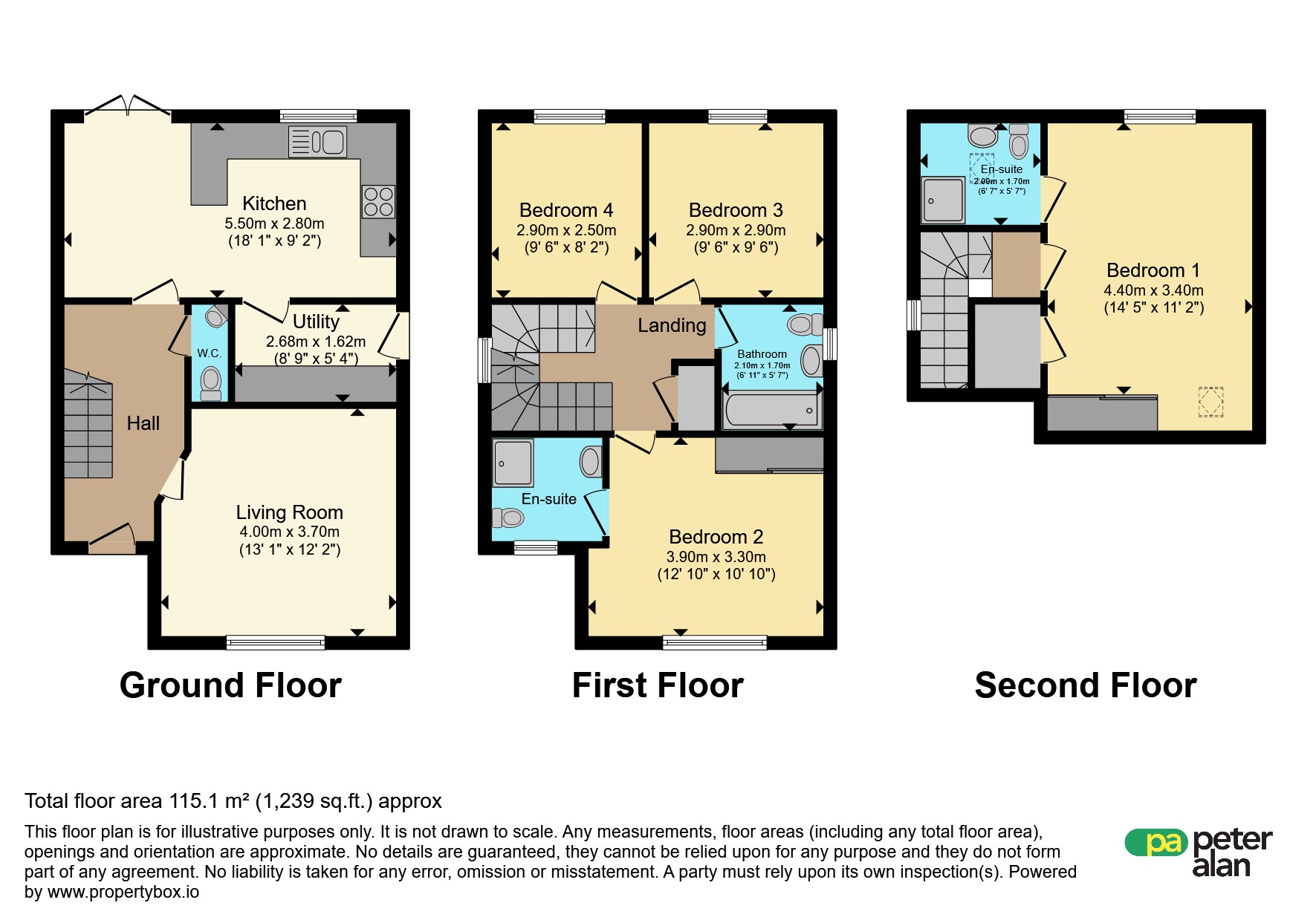 42, Cae'r Delyn, Blackwood floorplan