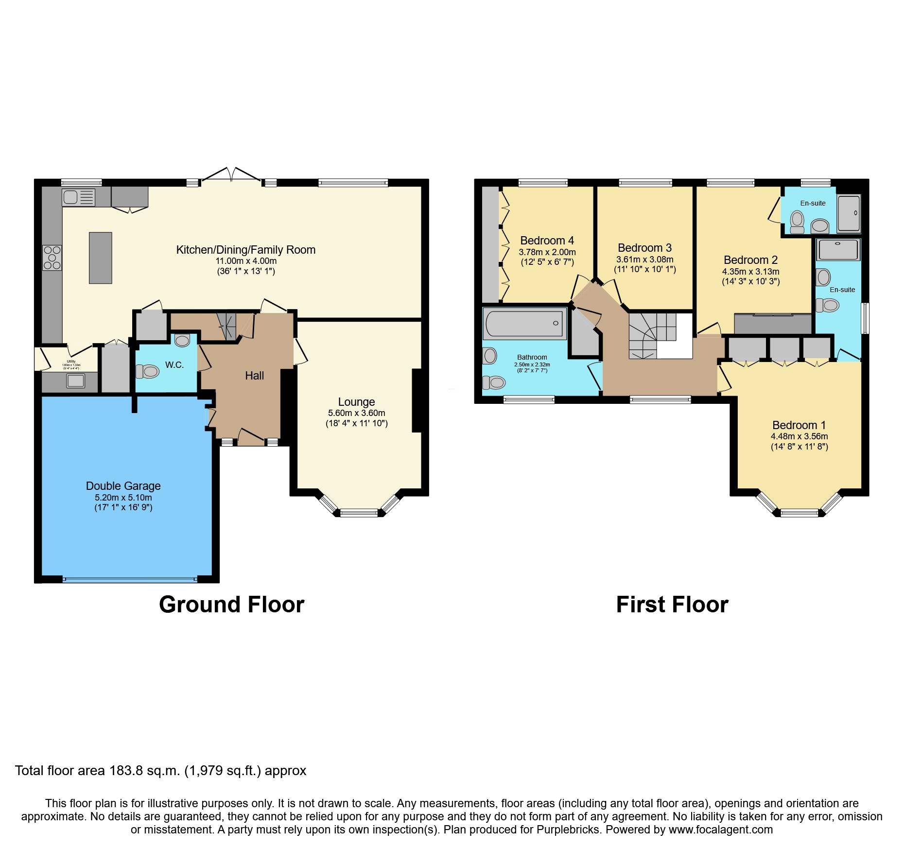 4, Copton Avenue, Faversham floorplan