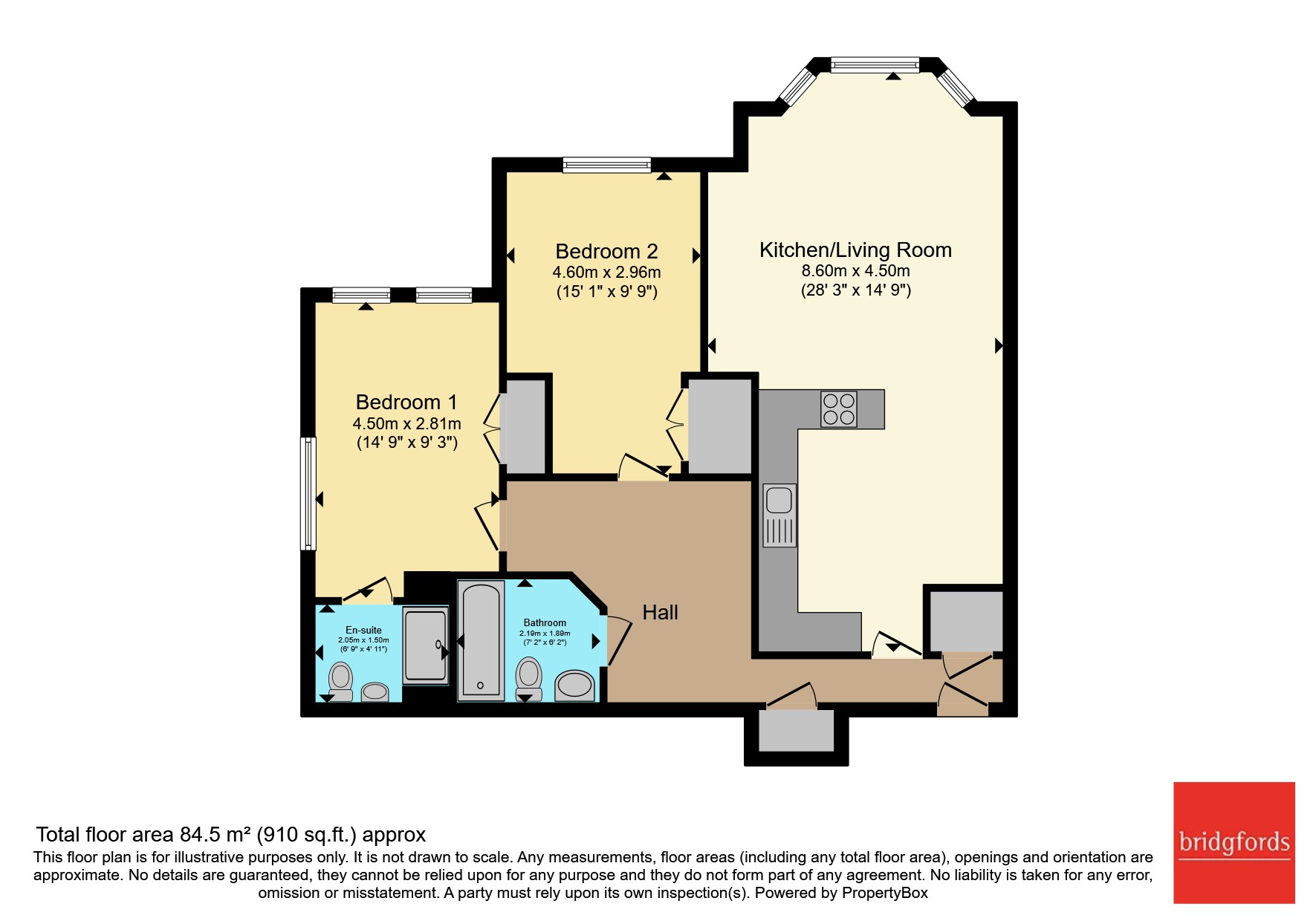 Flat 11, Caedmons Prospect,, Chubb Hill Road, Whitby floorplan