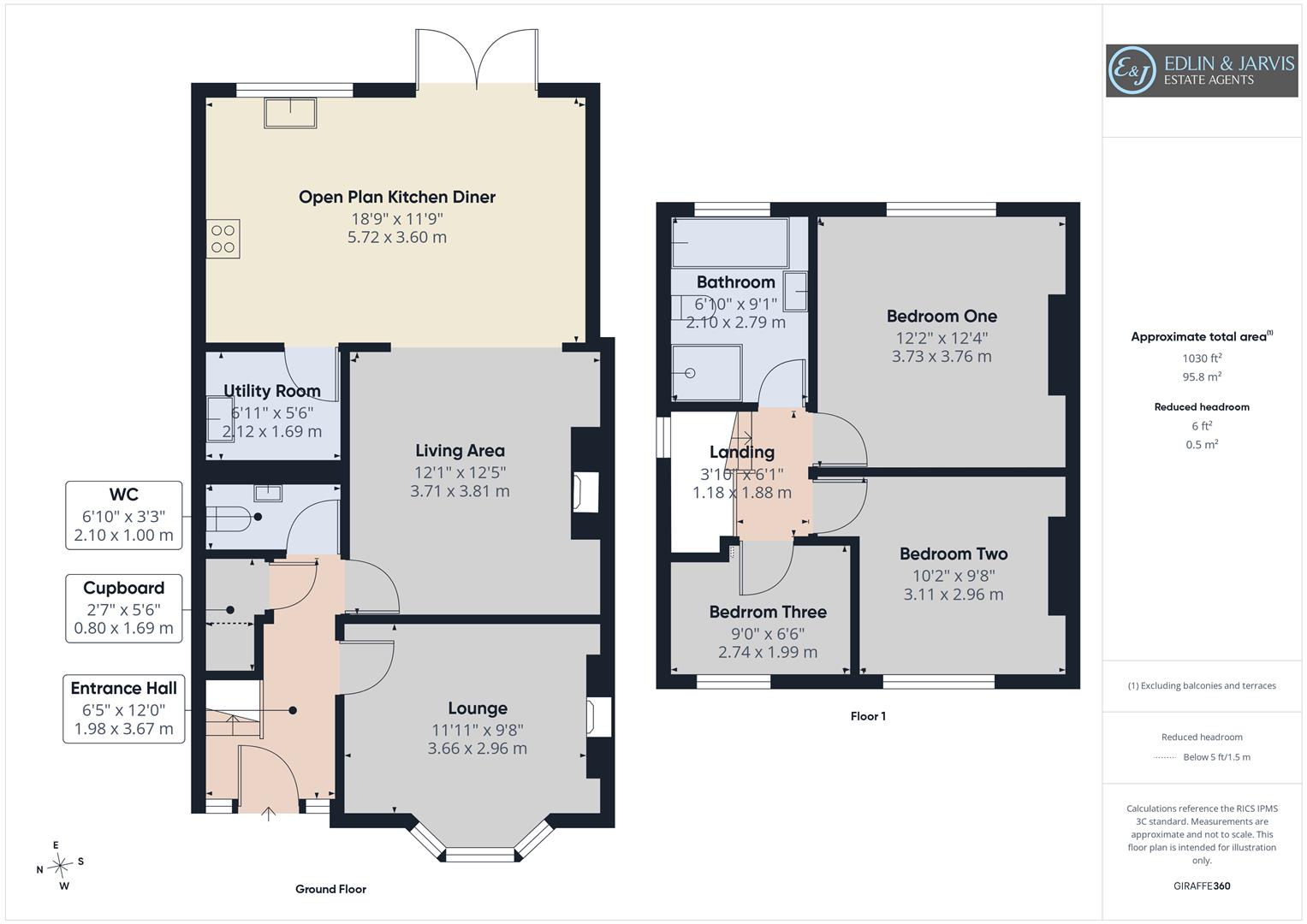 59C, Harcourt Street, Newark floorplan