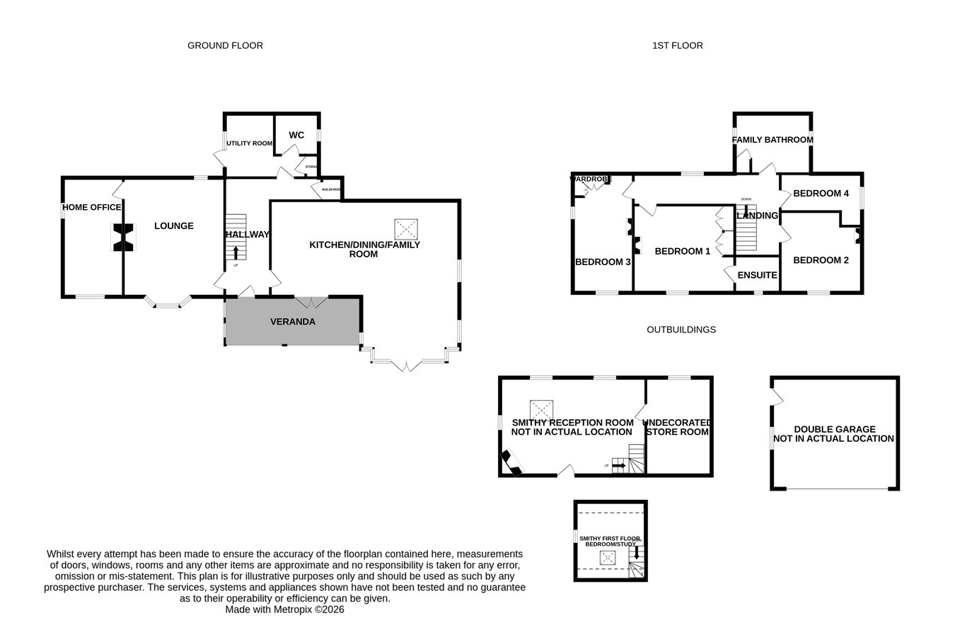 Brockeridge Cottage, Tewkesbury floorplan