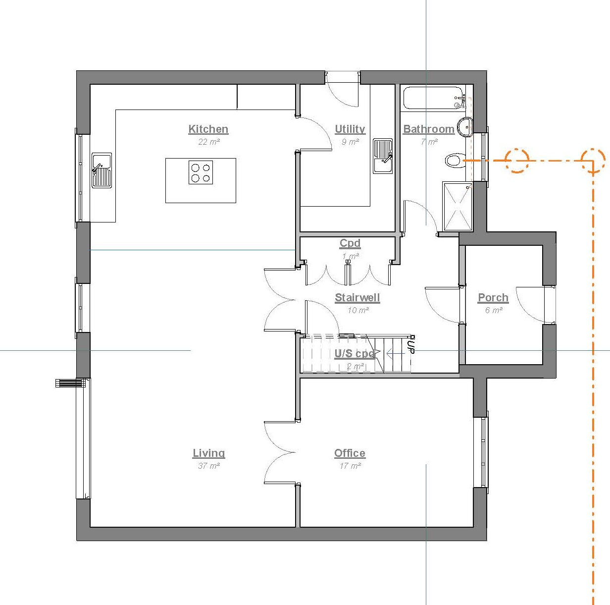 North Plot Behind 36 Park Road, Morpeth floorplan