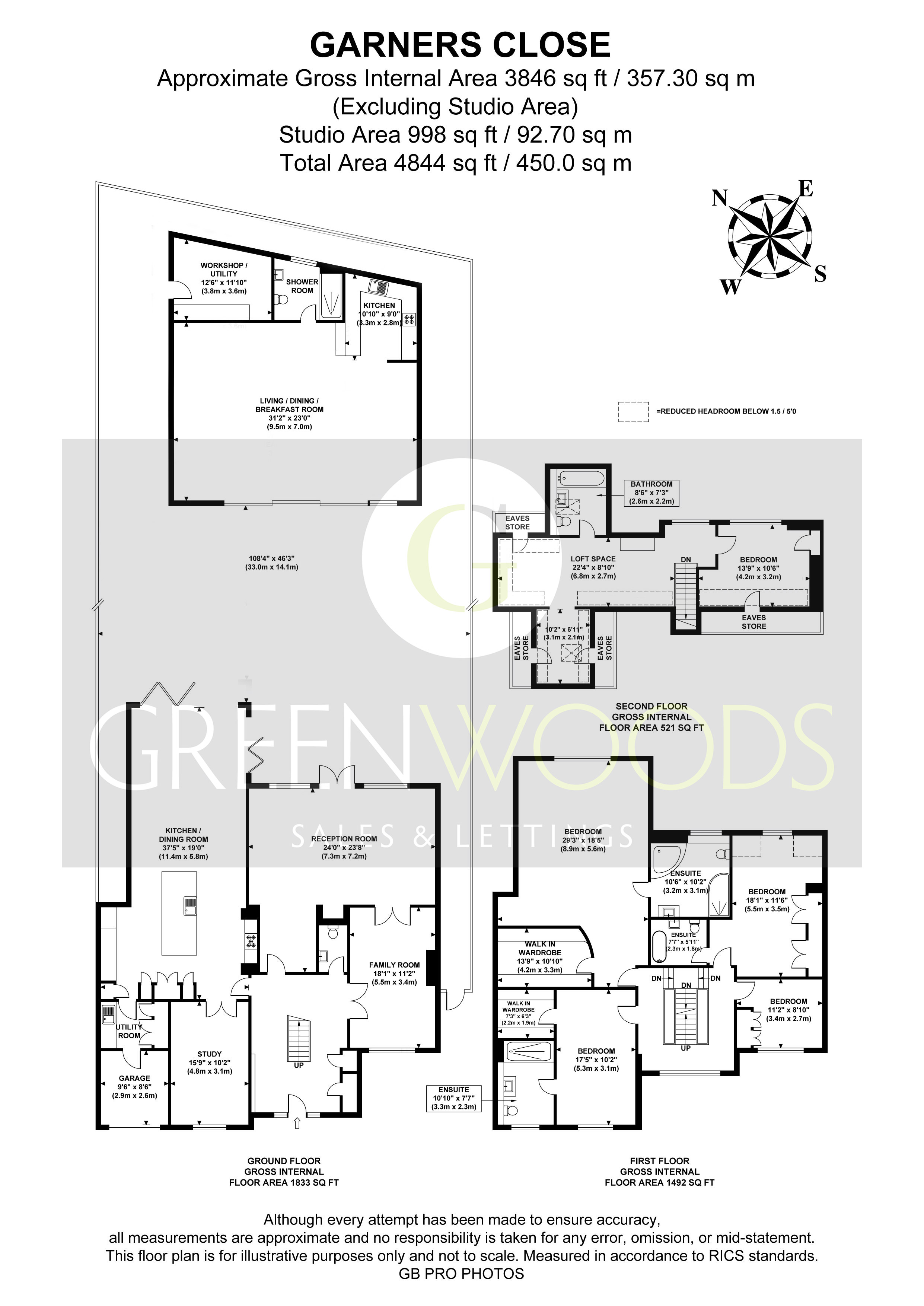 2, Garners Close, Gerrads Cross floorplan