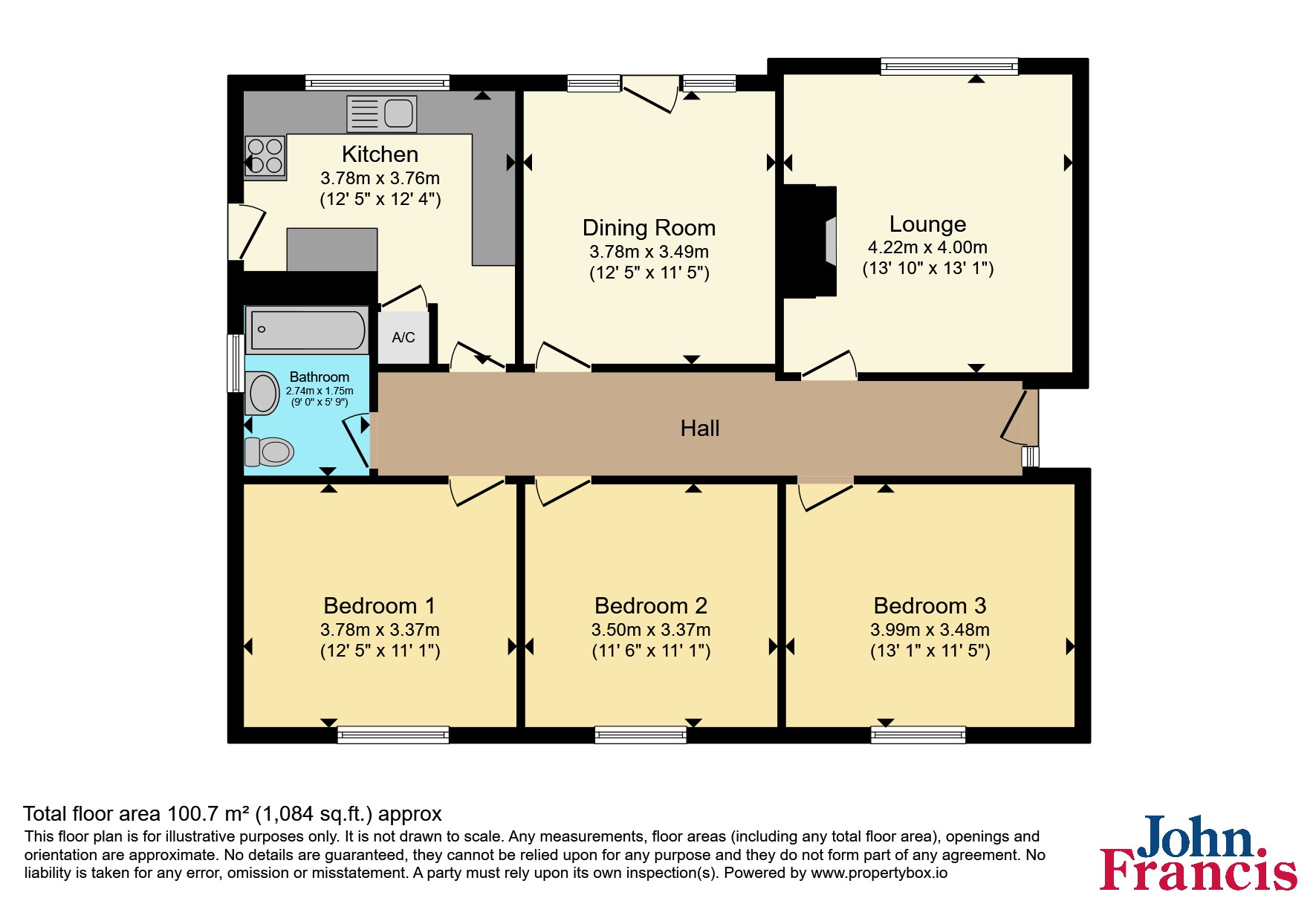 7, St. Annes Avenue, Carmarthen floorplan