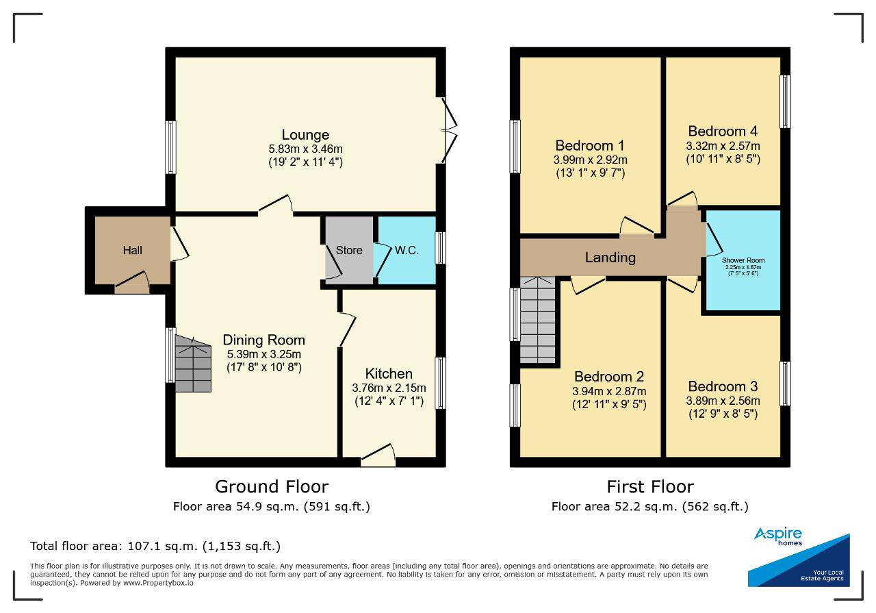 3, Fridaybridge Road, Wisbech floorplan