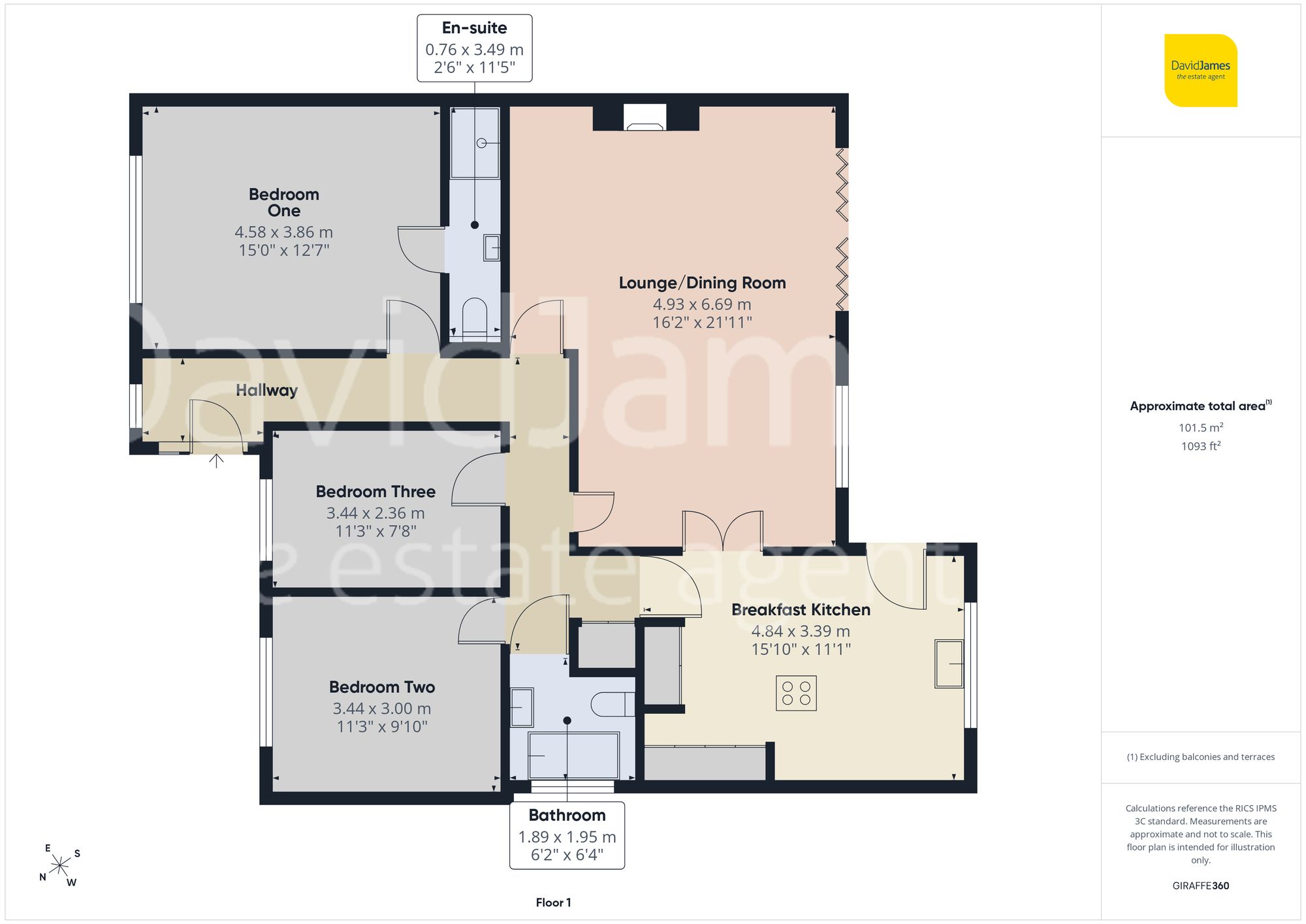 8 Pilkington Road, Nottingham floorplan