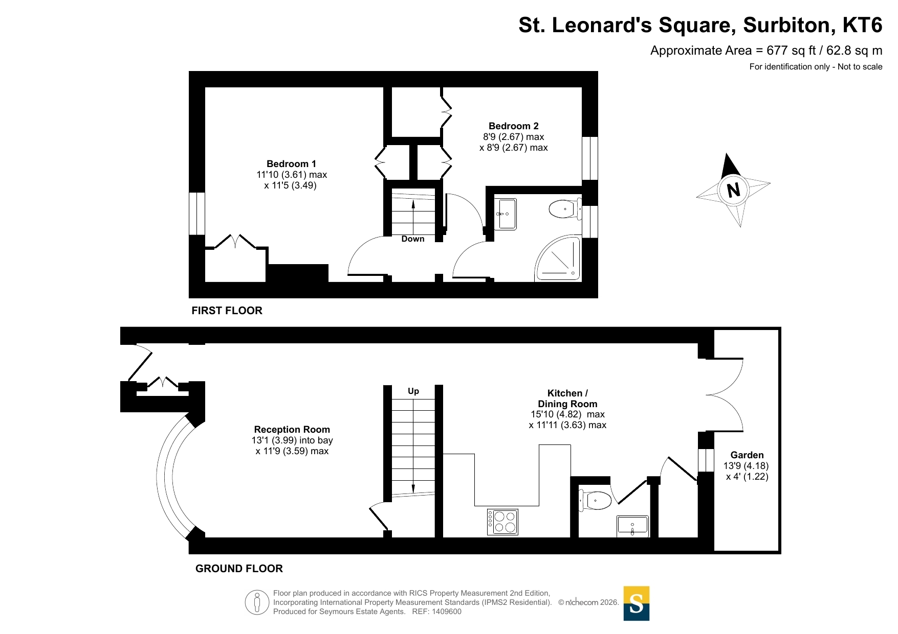 12, St. Leonard's Square, Surbiton floorplan